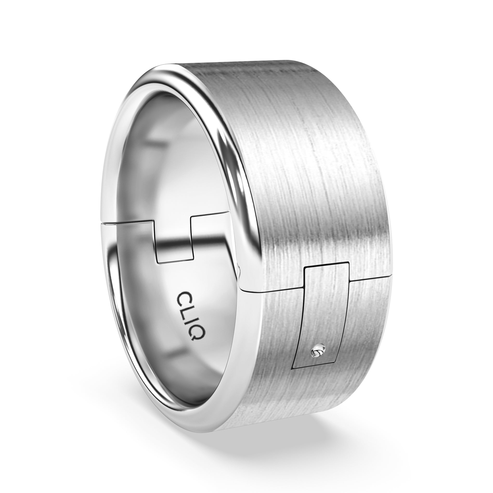 Flat Comfort Fit Band with Matte Finish, 10mm