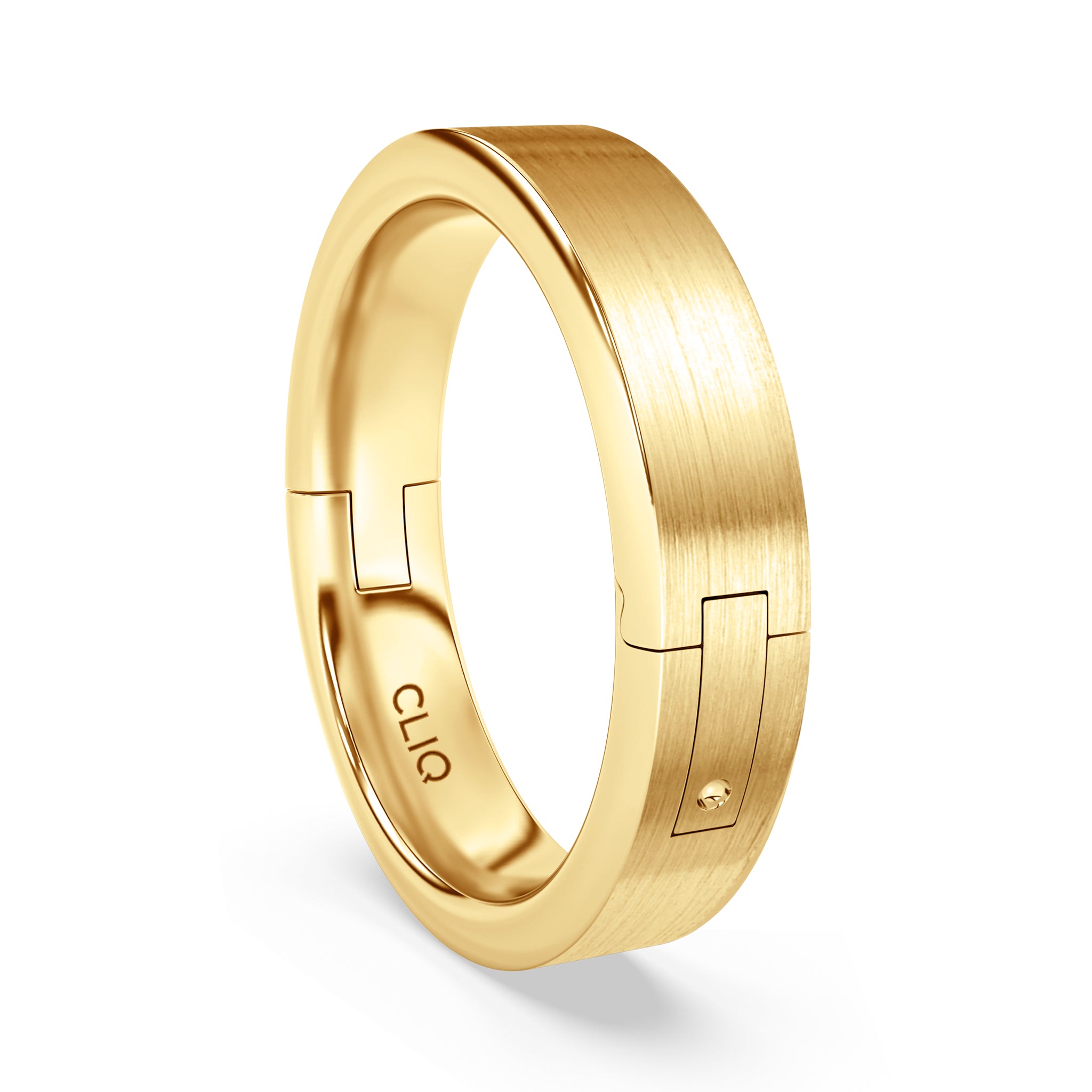 Flat Comfort Fit Band with Matte Finish, 5mm