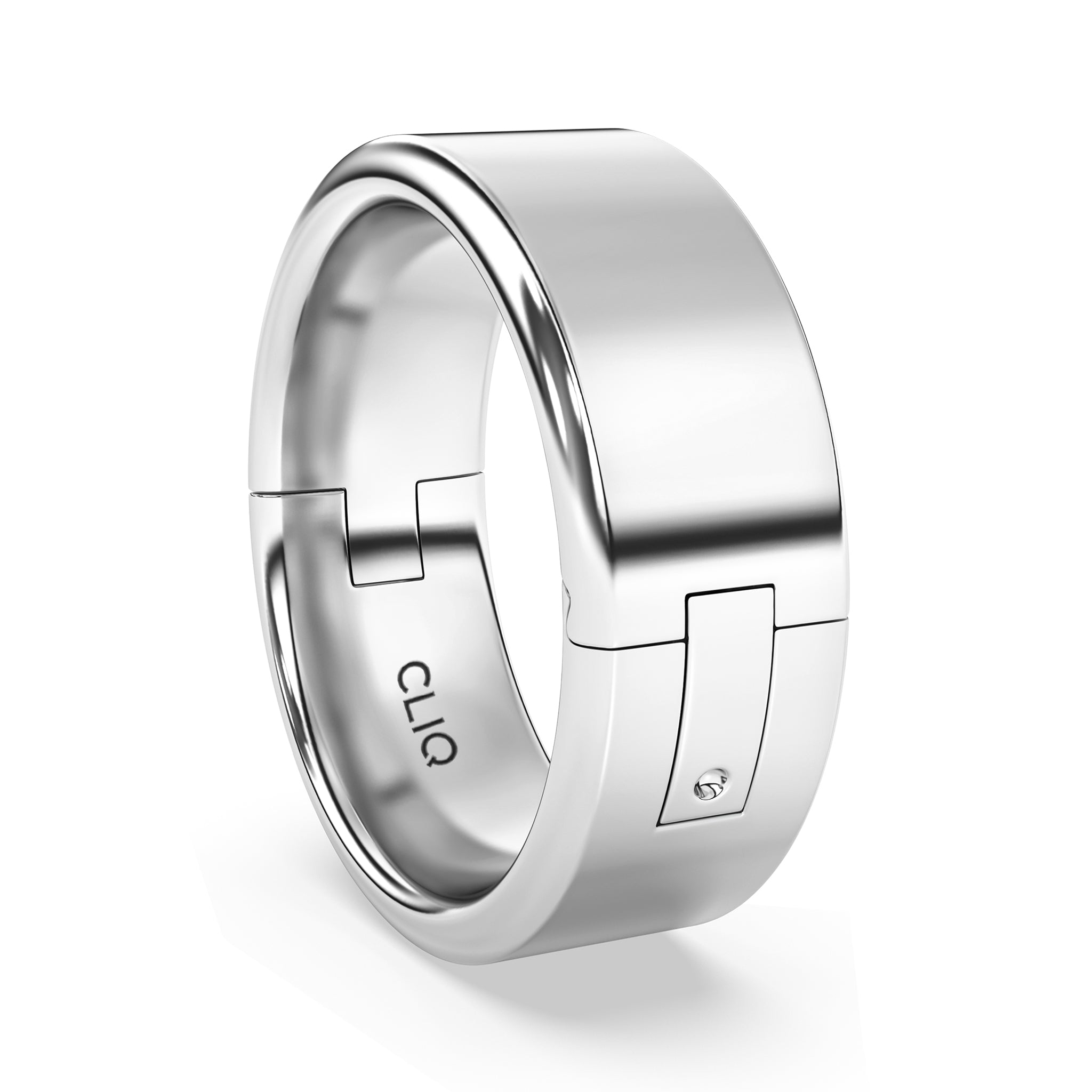 Flat Comfort Fit Band, 8mm