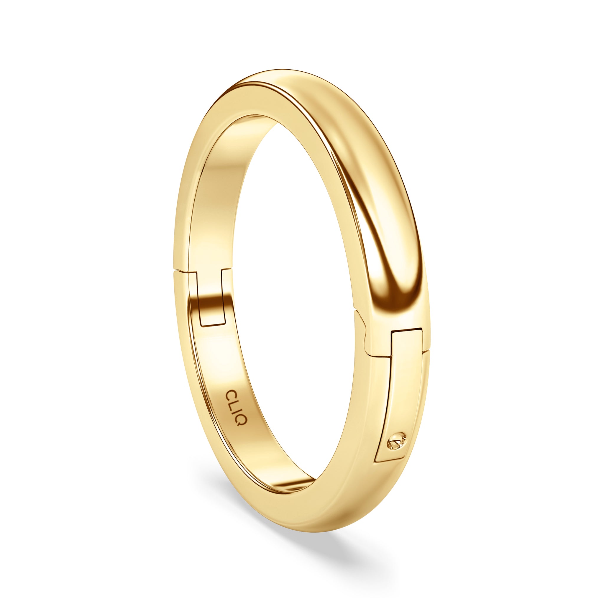 Classic Polished Gold Toe Ring, 2.8mm