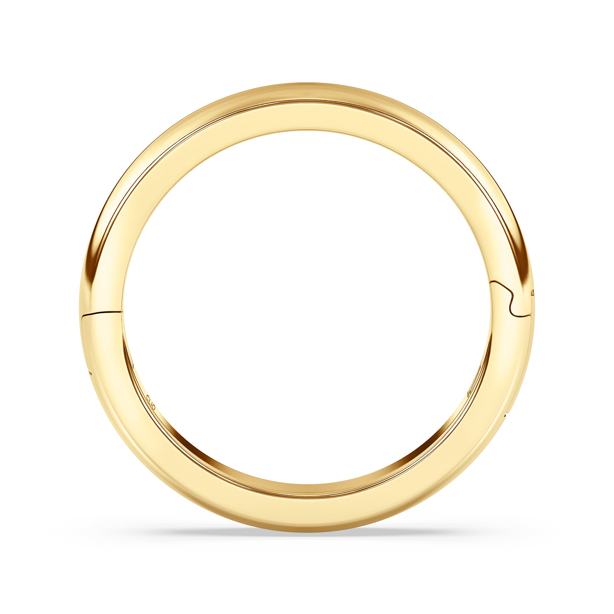 Classic Polished Gold Toe Ring, 2.8mm