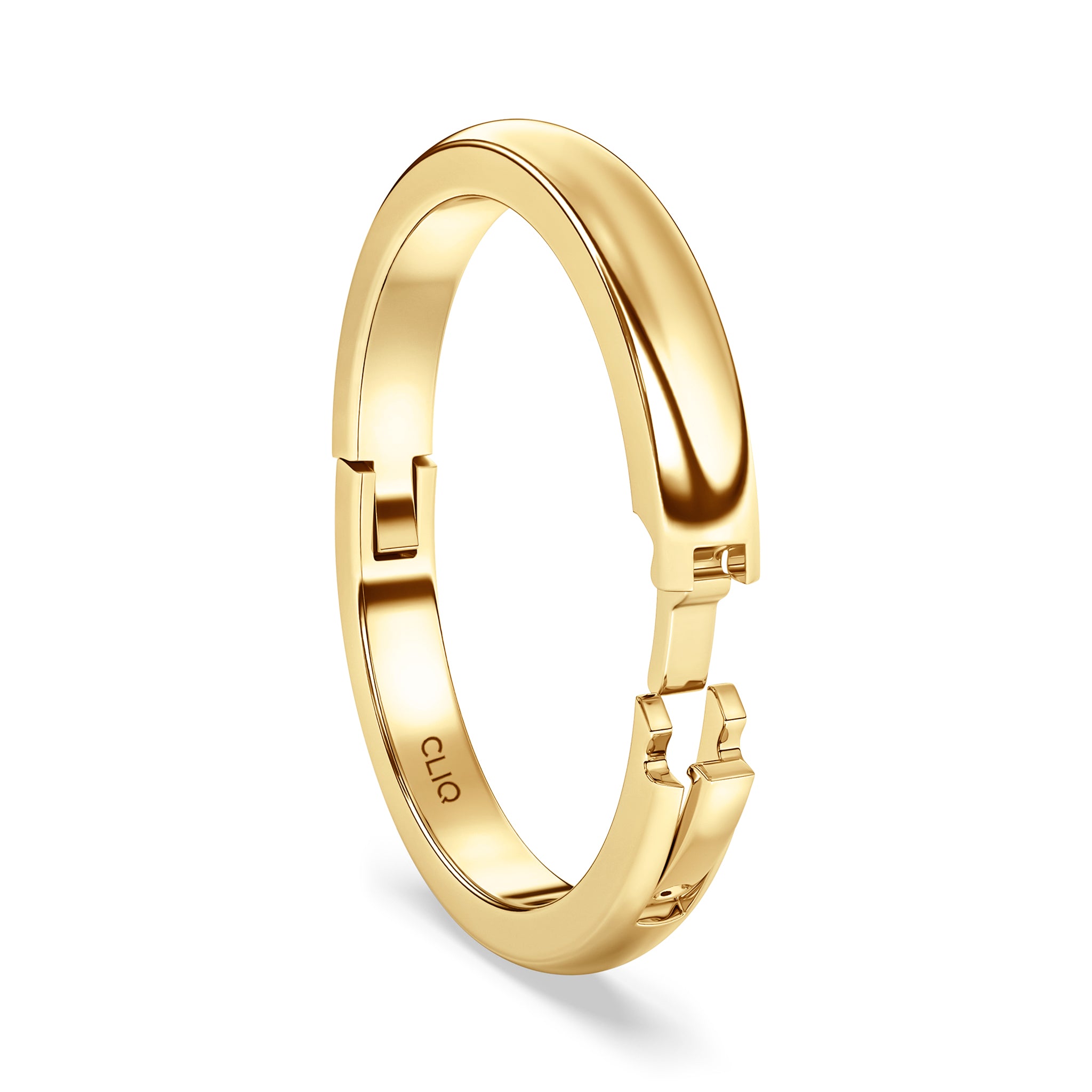 Classic Polished Gold Toe Ring, 2.8mm