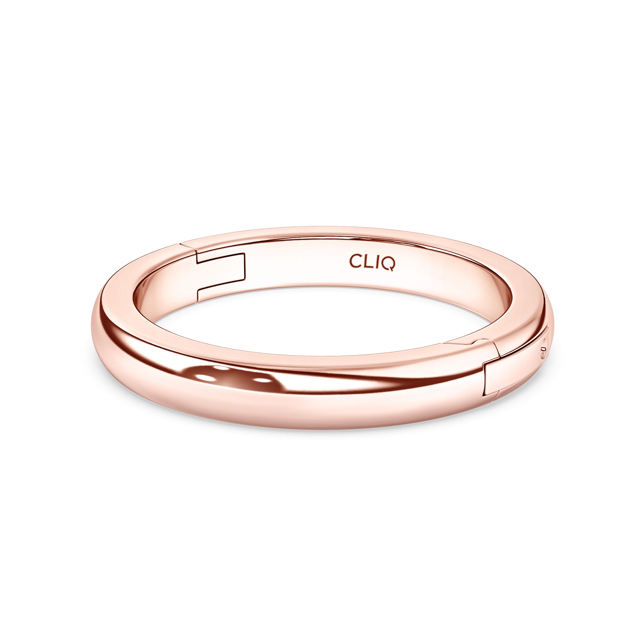 Classic Polished Gold Toe Ring, 2.8mm