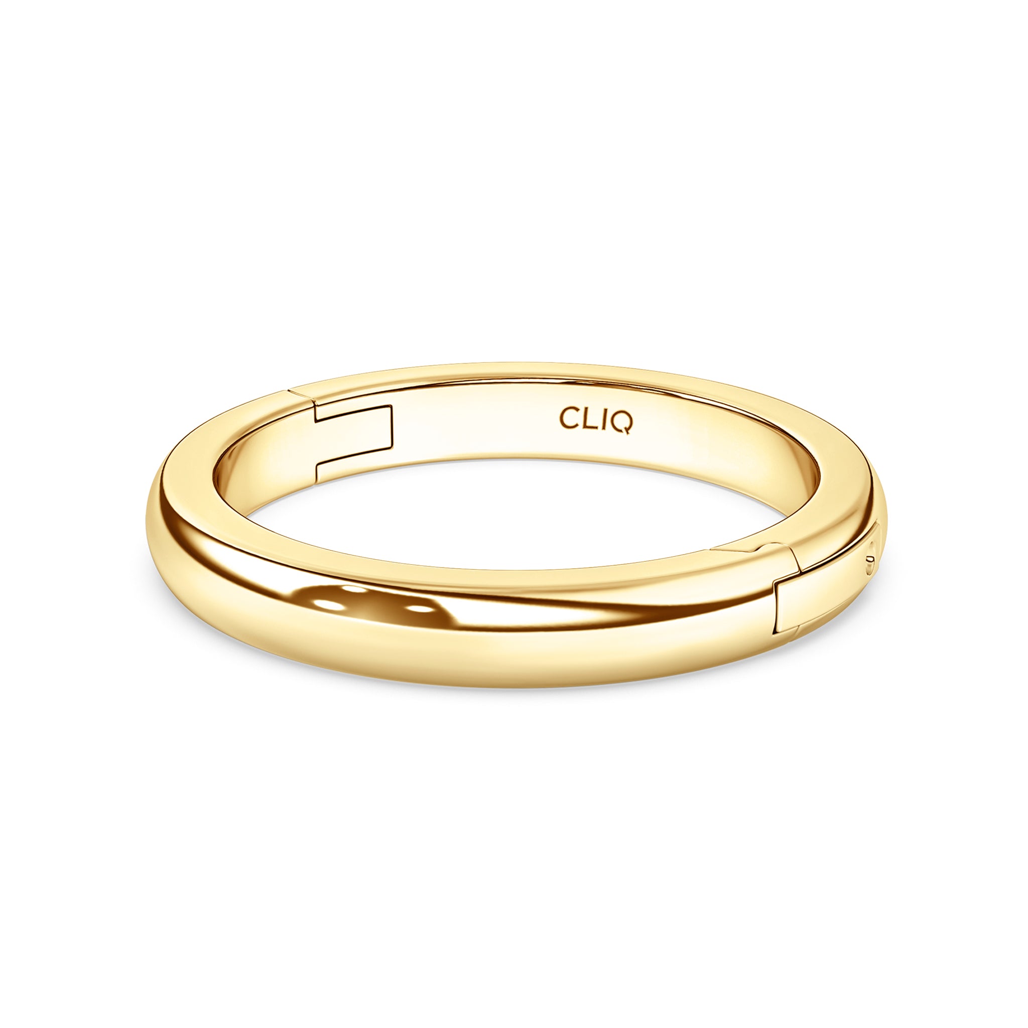 Classic Polished Gold Toe Ring, 2.8mm