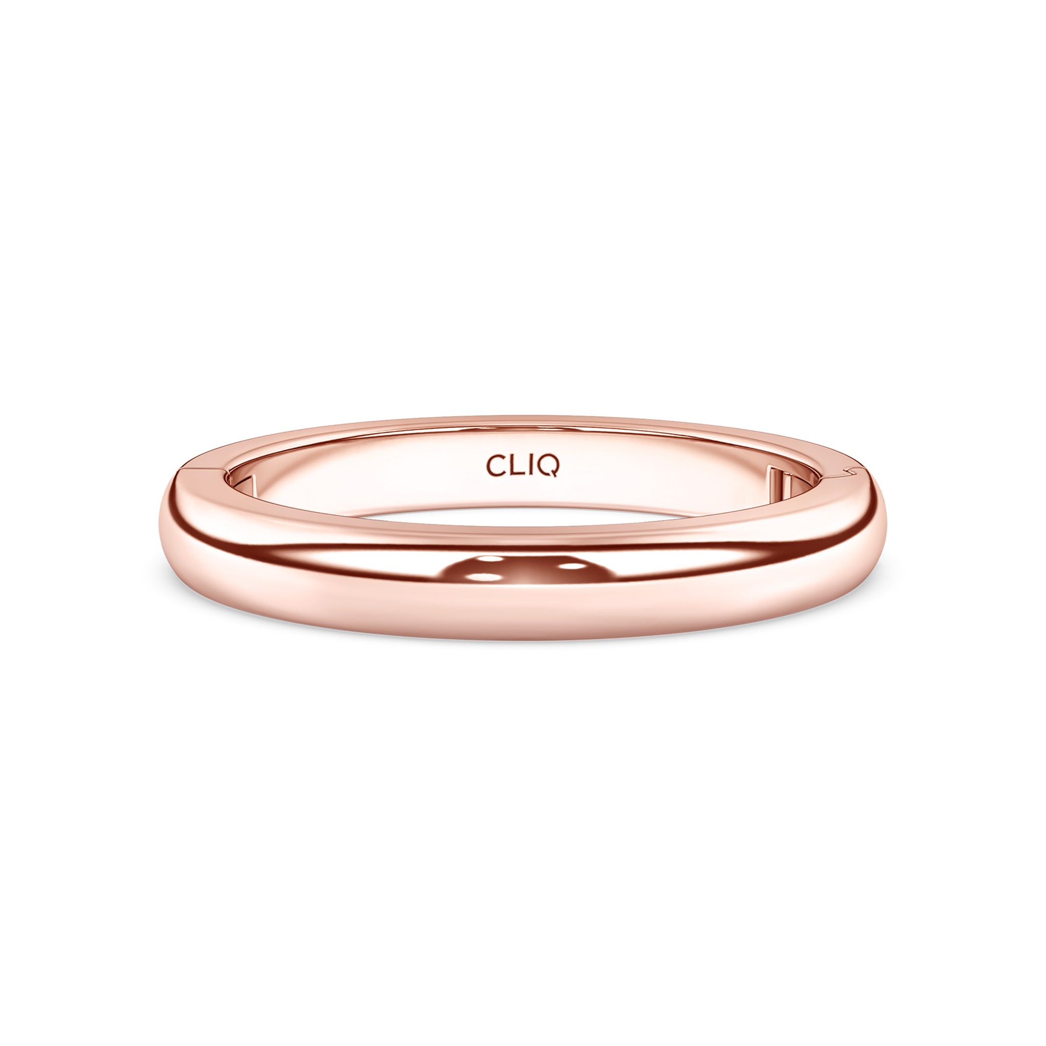 Classic Polished Gold Toe Ring, 2.8mm