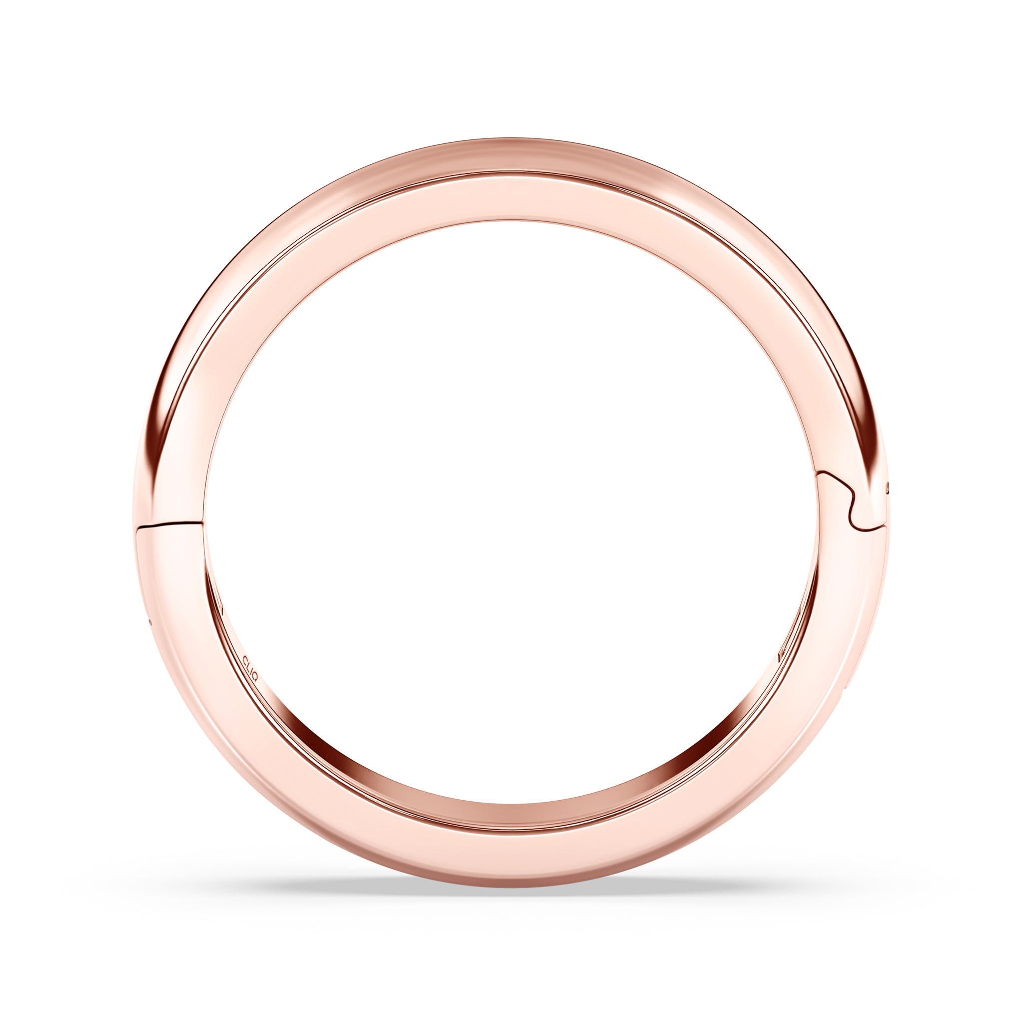 Classic Polished Gold Toe Ring, 4mm