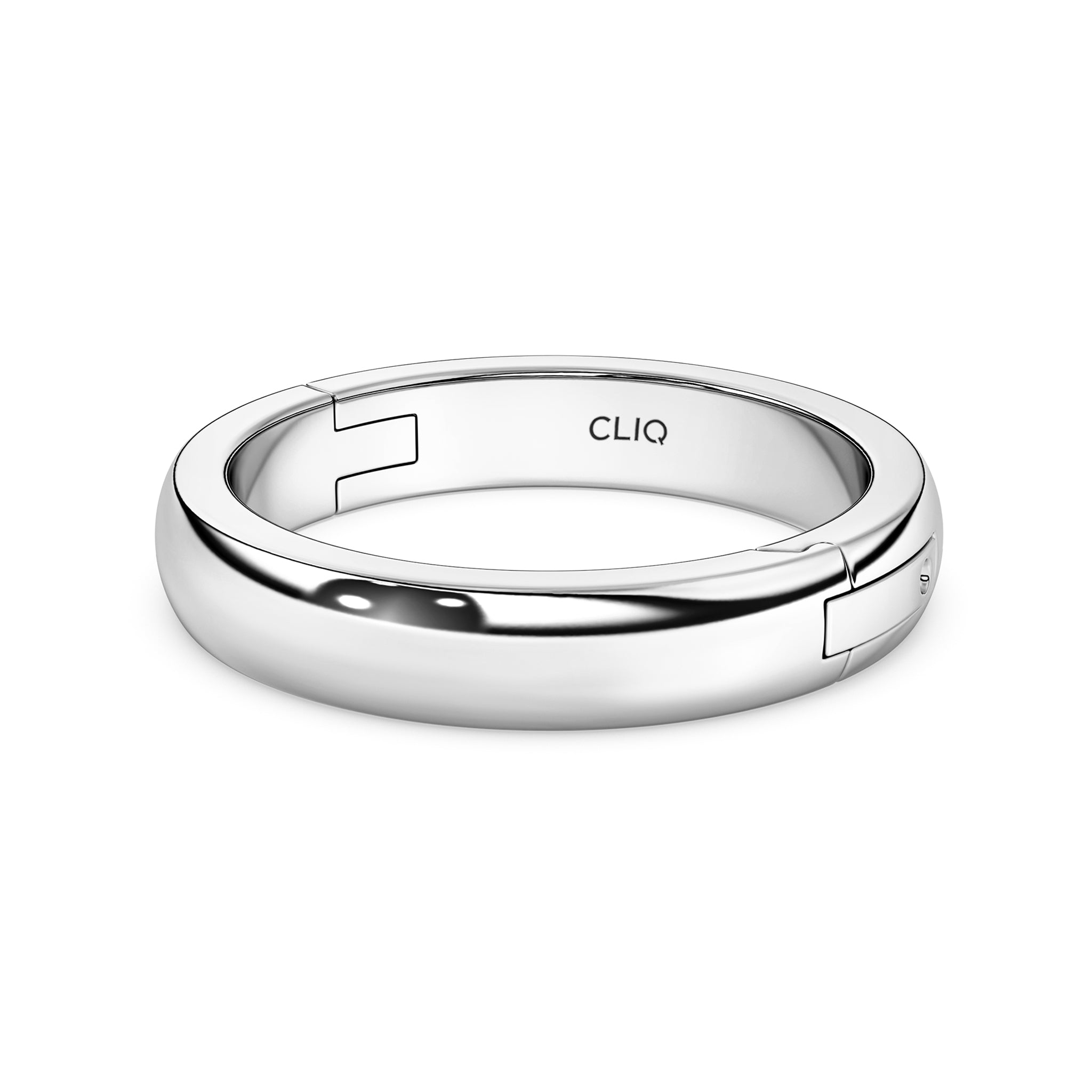 Classic Polished Gold Toe Ring, 4mm