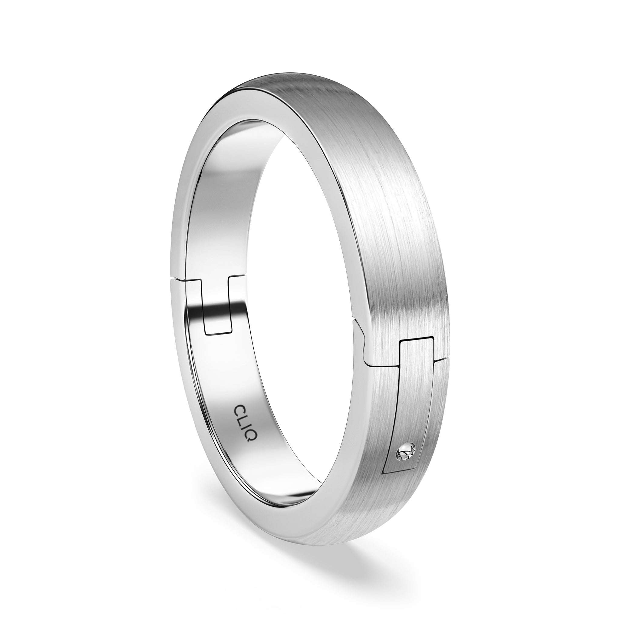 Classic Rounded Band with Matte Finish, 4mm