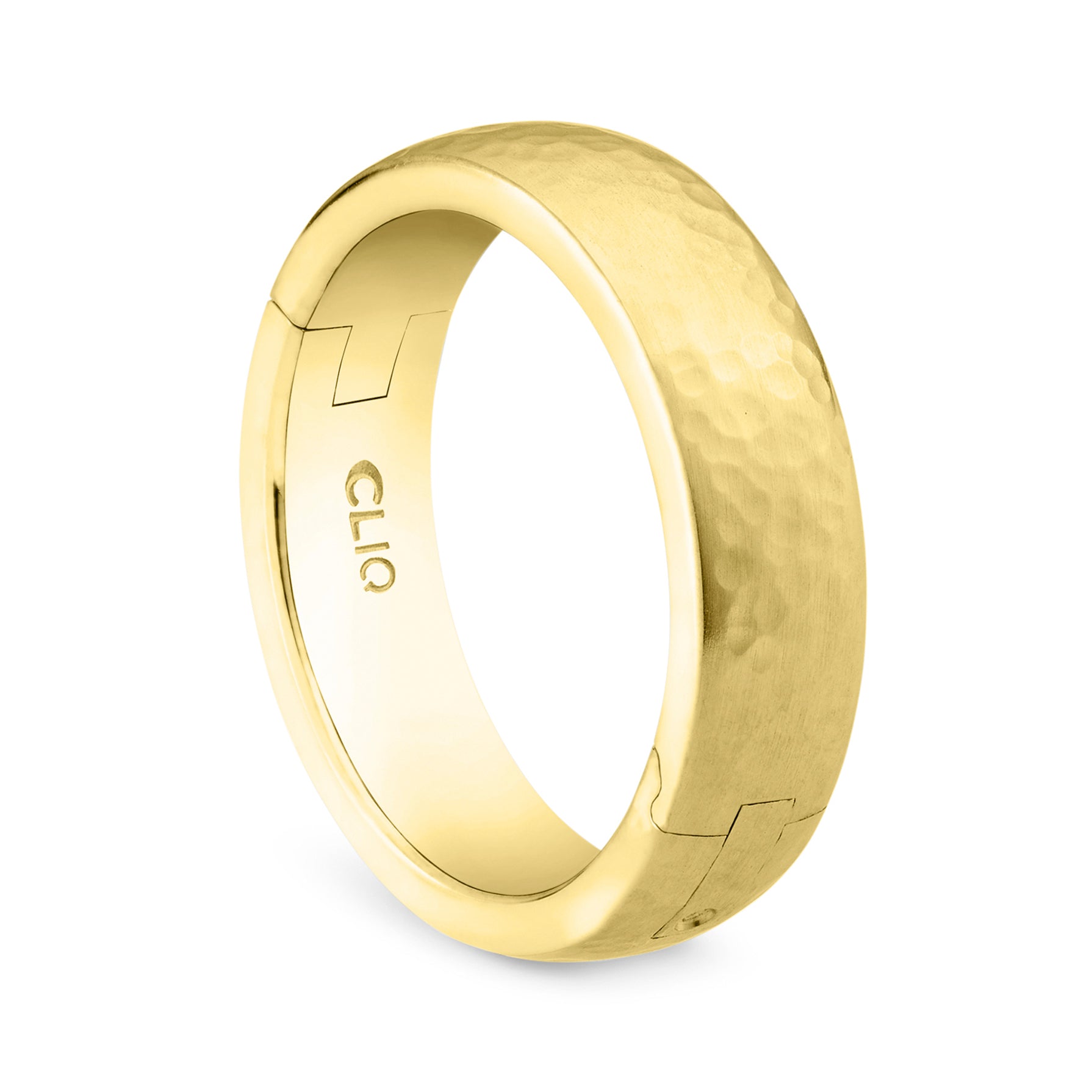 Classic Band with Hammered Finish, 6mm