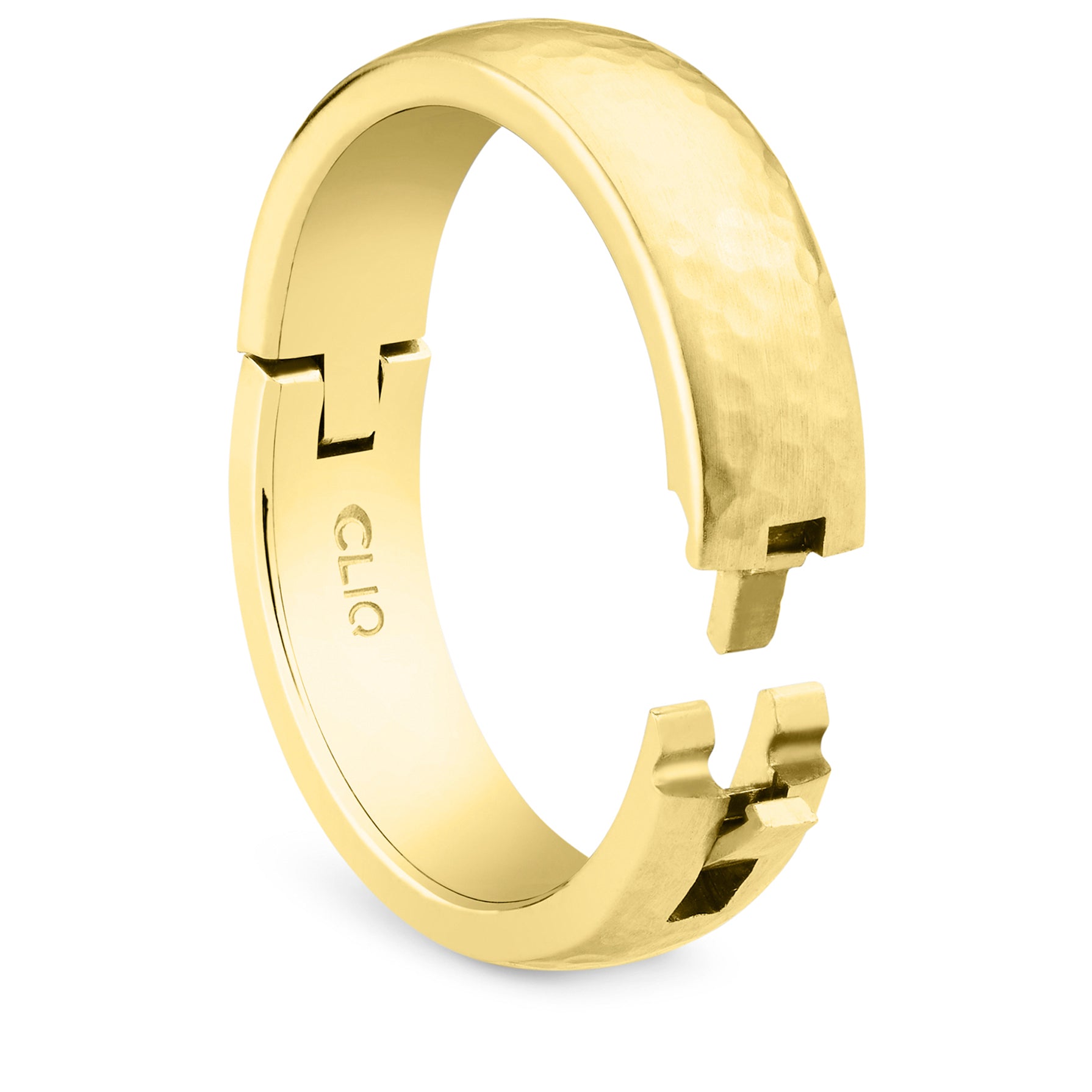 Classic Band with Hammered Finish, 6mm