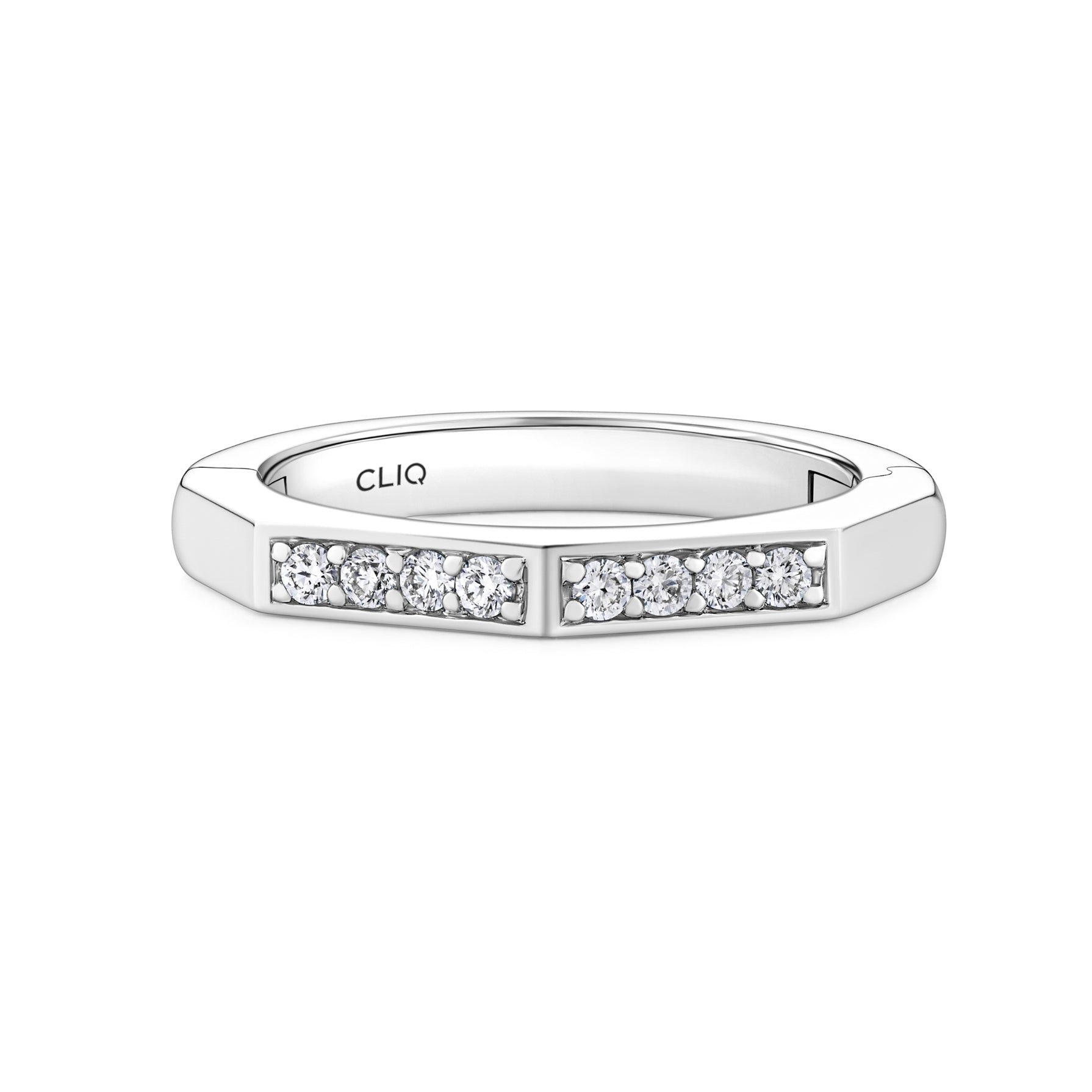 Apex Angled Diamond Band