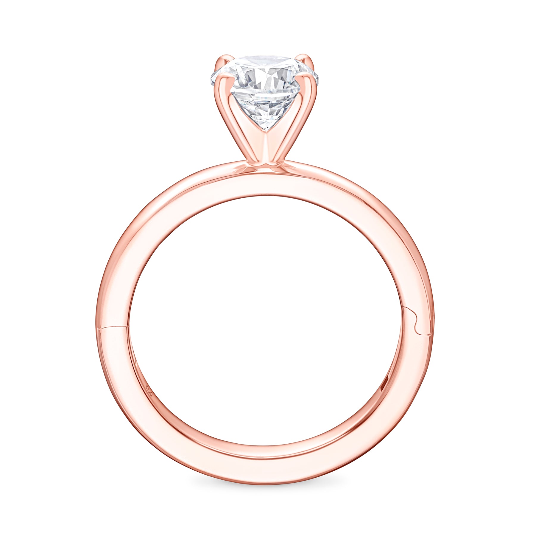 Mollie 4-Prong Solitaire Engagement Ring