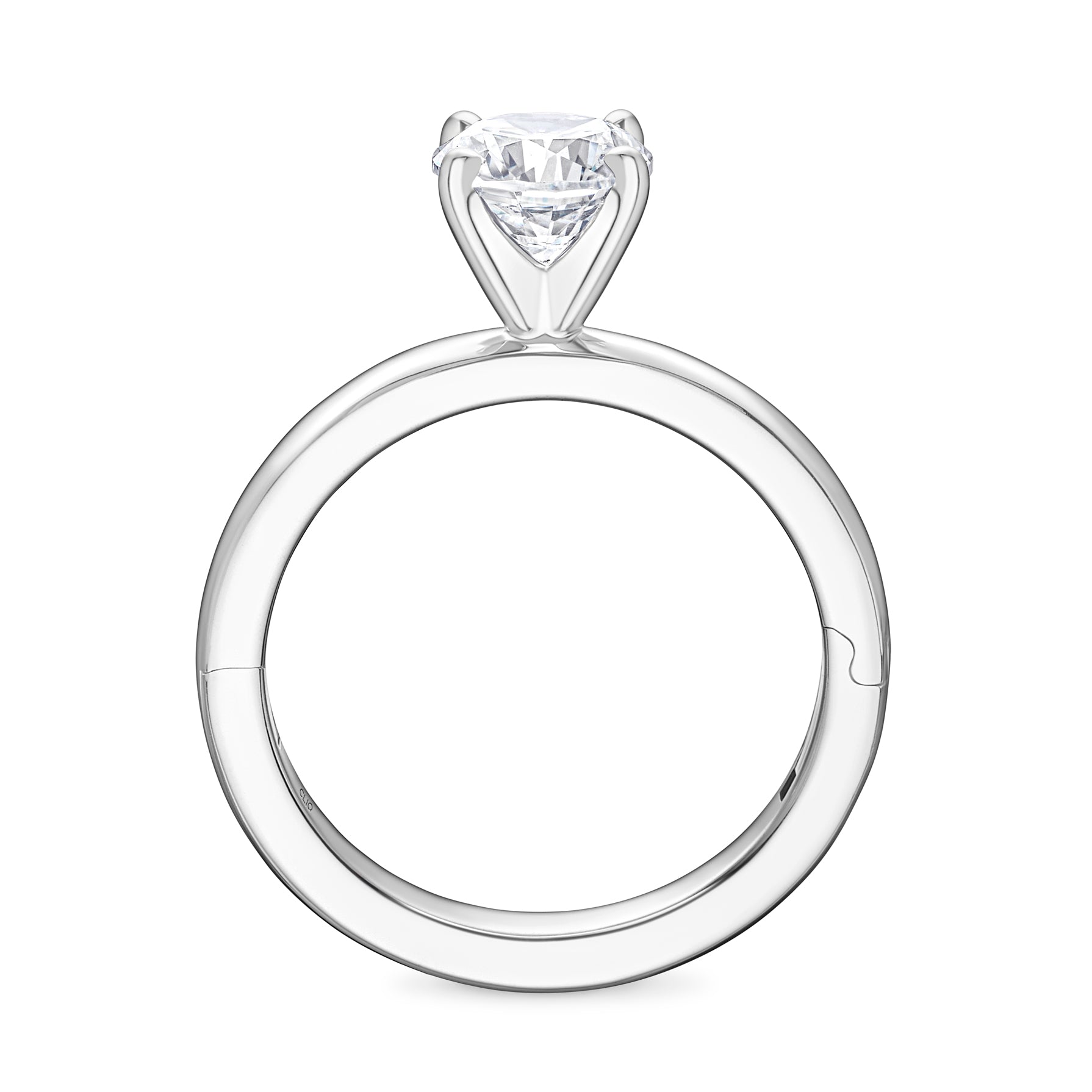 Mollie 4-Prong Solitaire Engagement Ring