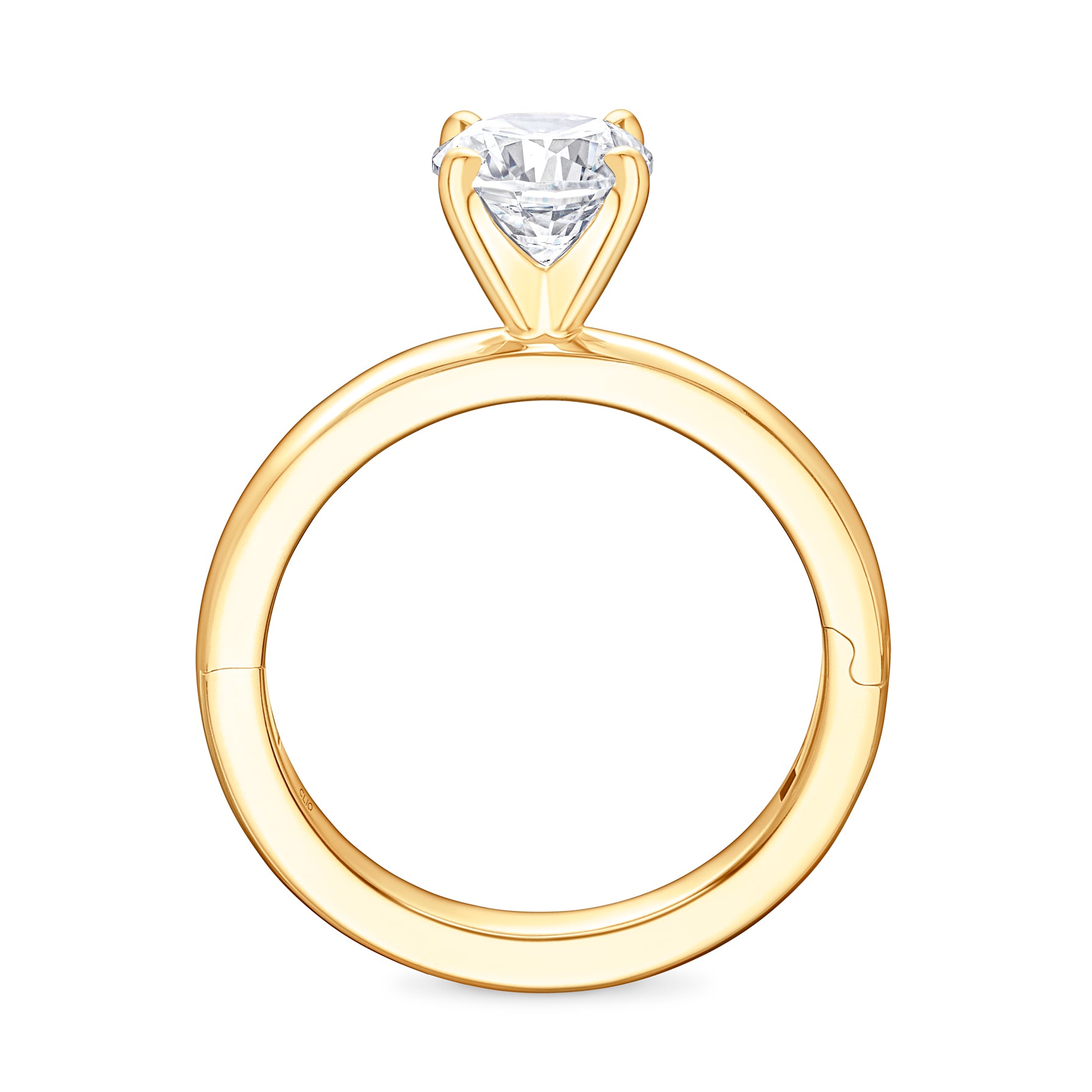 Mollie 4-Prong Solitaire Engagement Ring