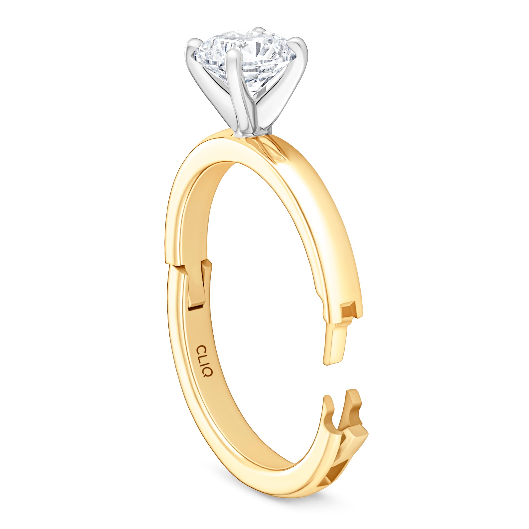 Mollie 4-Prong Solitaire Engagement Ring