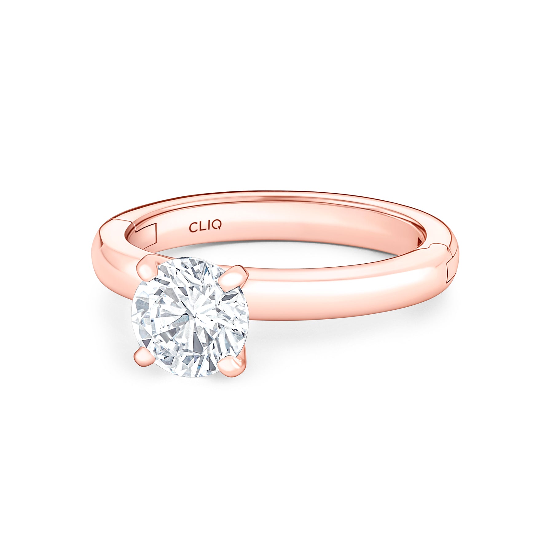 Mollie 4-Prong Solitaire Engagement Ring