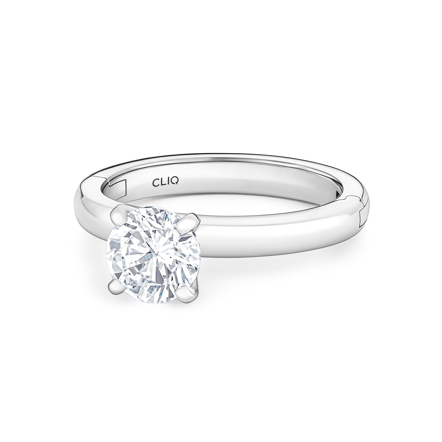 Mollie 4-Prong Solitaire Engagement Ring