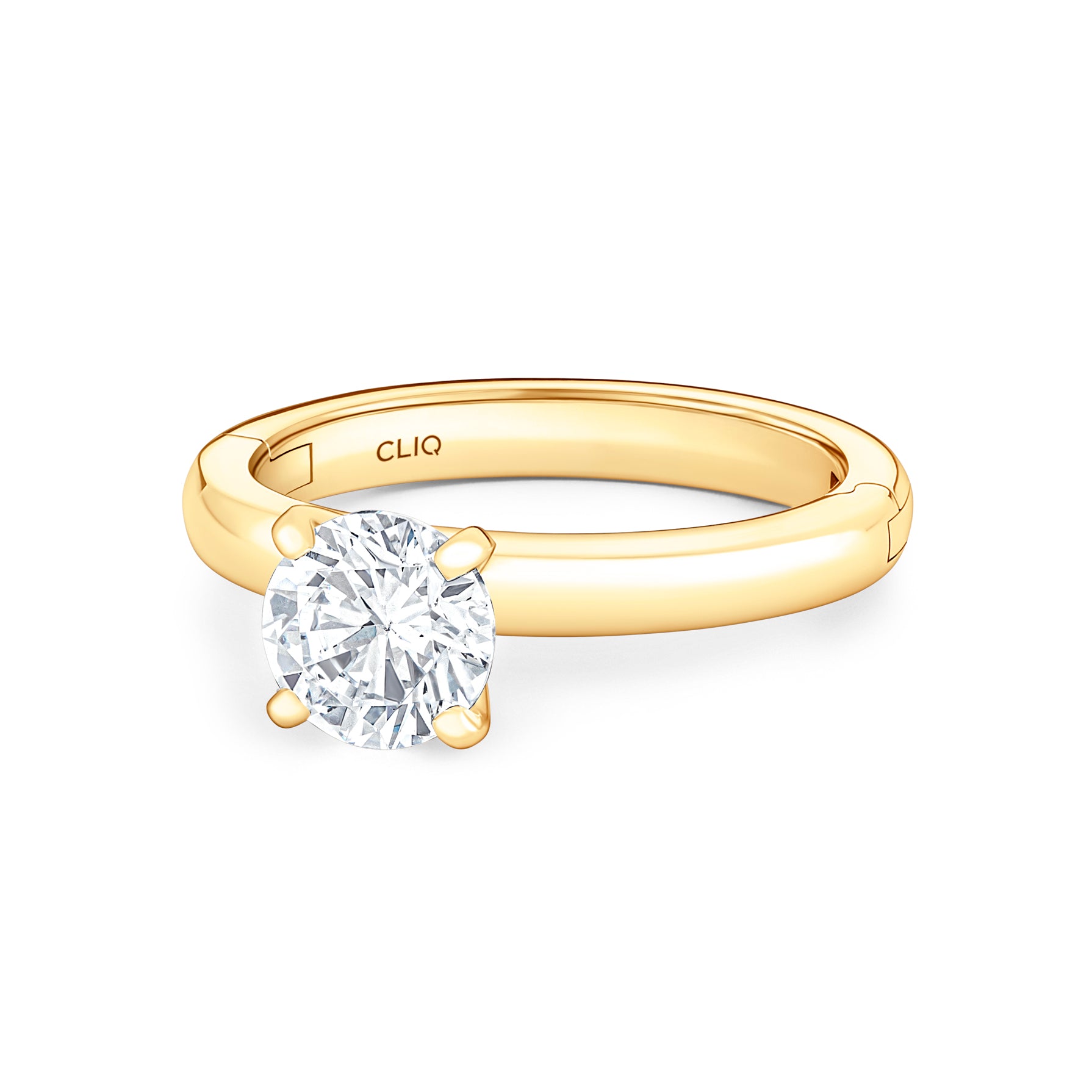 Mollie 4-Prong Solitaire Engagement Ring