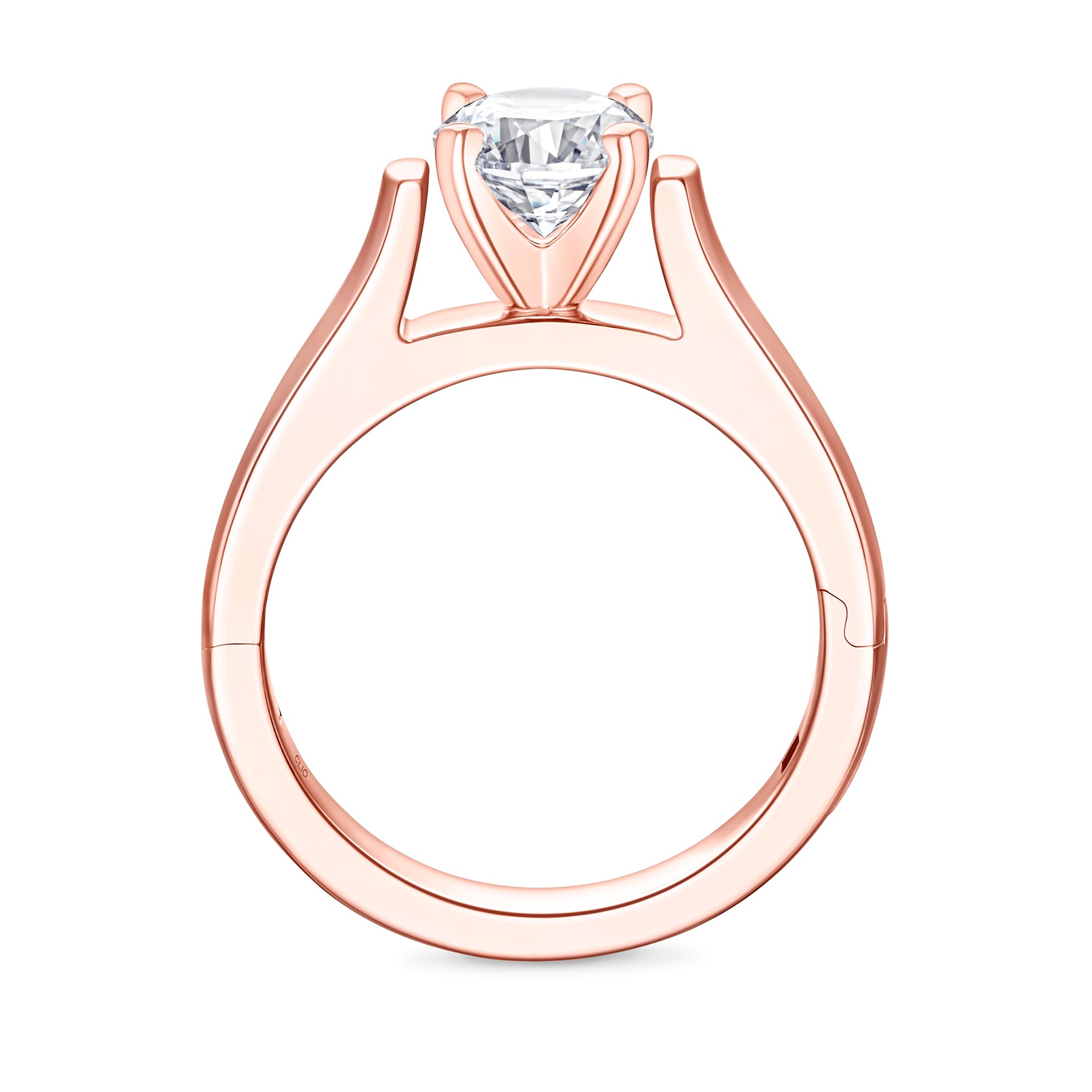 Pantheon Cathedral Solitaire Engagement Ring