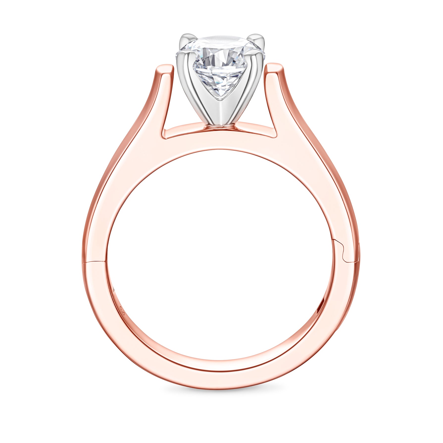 Pantheon Cathedral Solitaire Engagement Ring