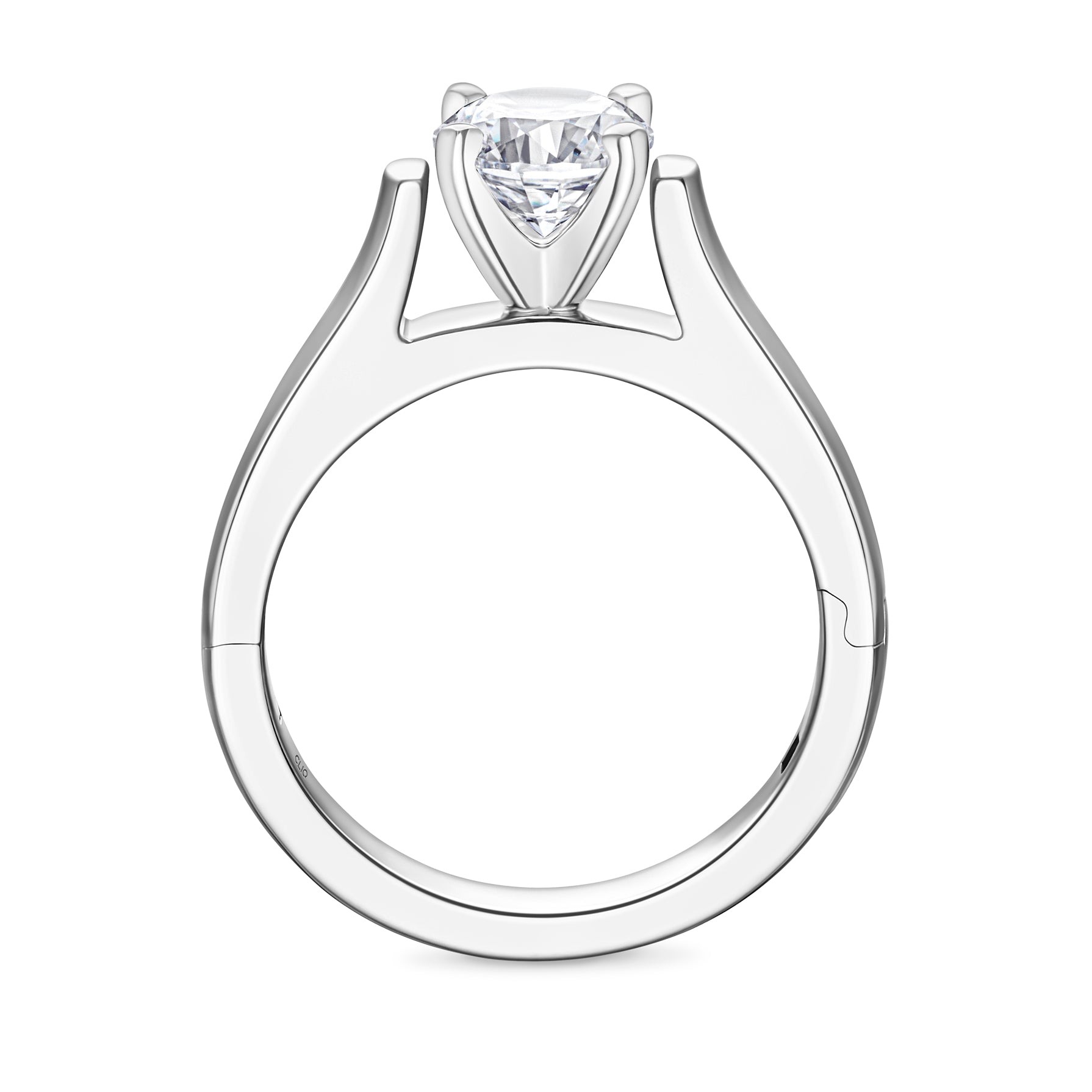 Pantheon Cathedral Solitaire Engagement Ring