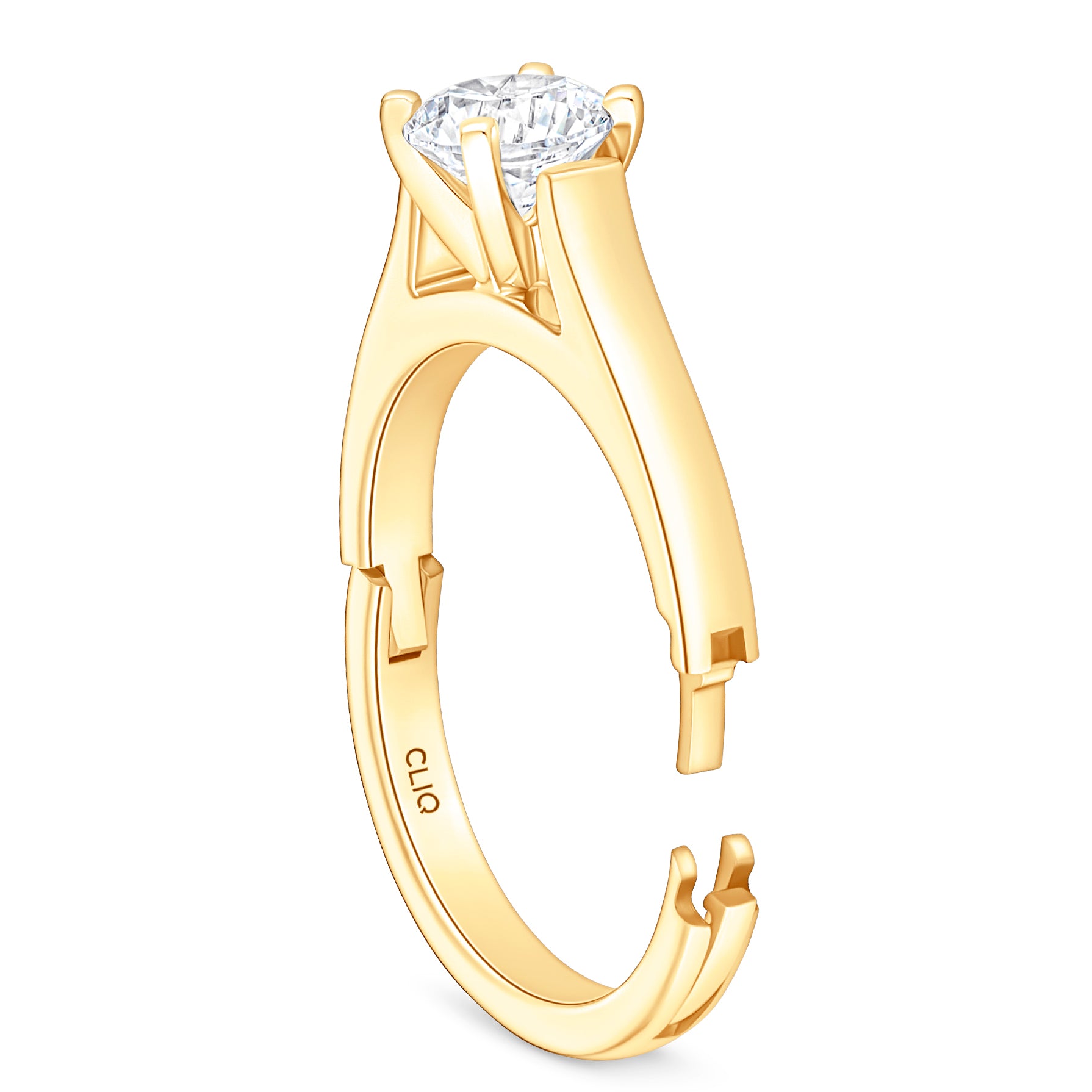 Pantheon Cathedral Solitaire Engagement Ring
