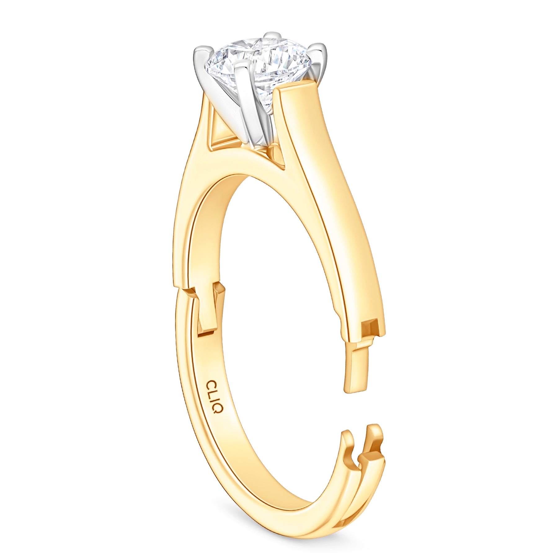 Pantheon Cathedral Solitaire Engagement Ring
