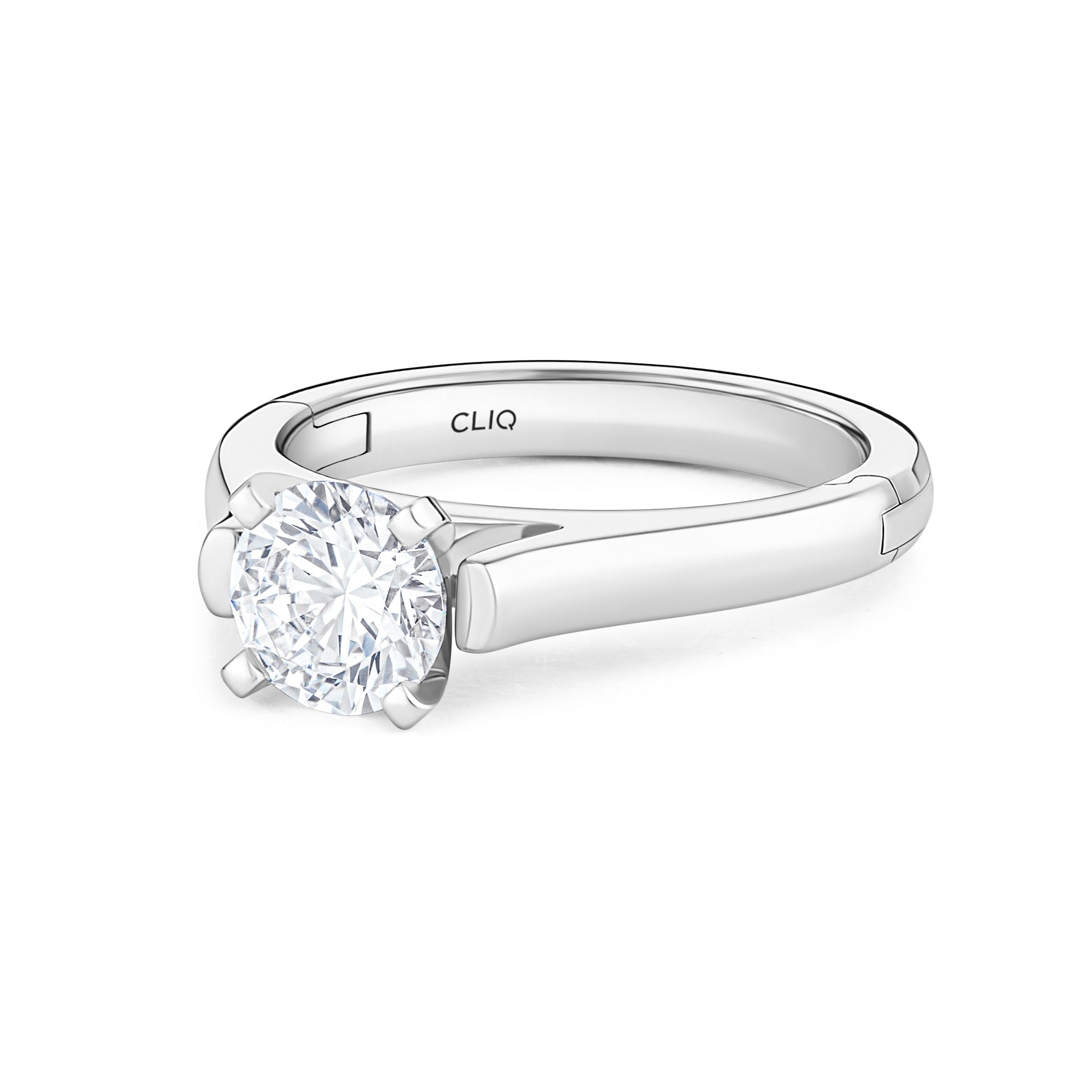 Pantheon Cathedral Solitaire Engagement Ring