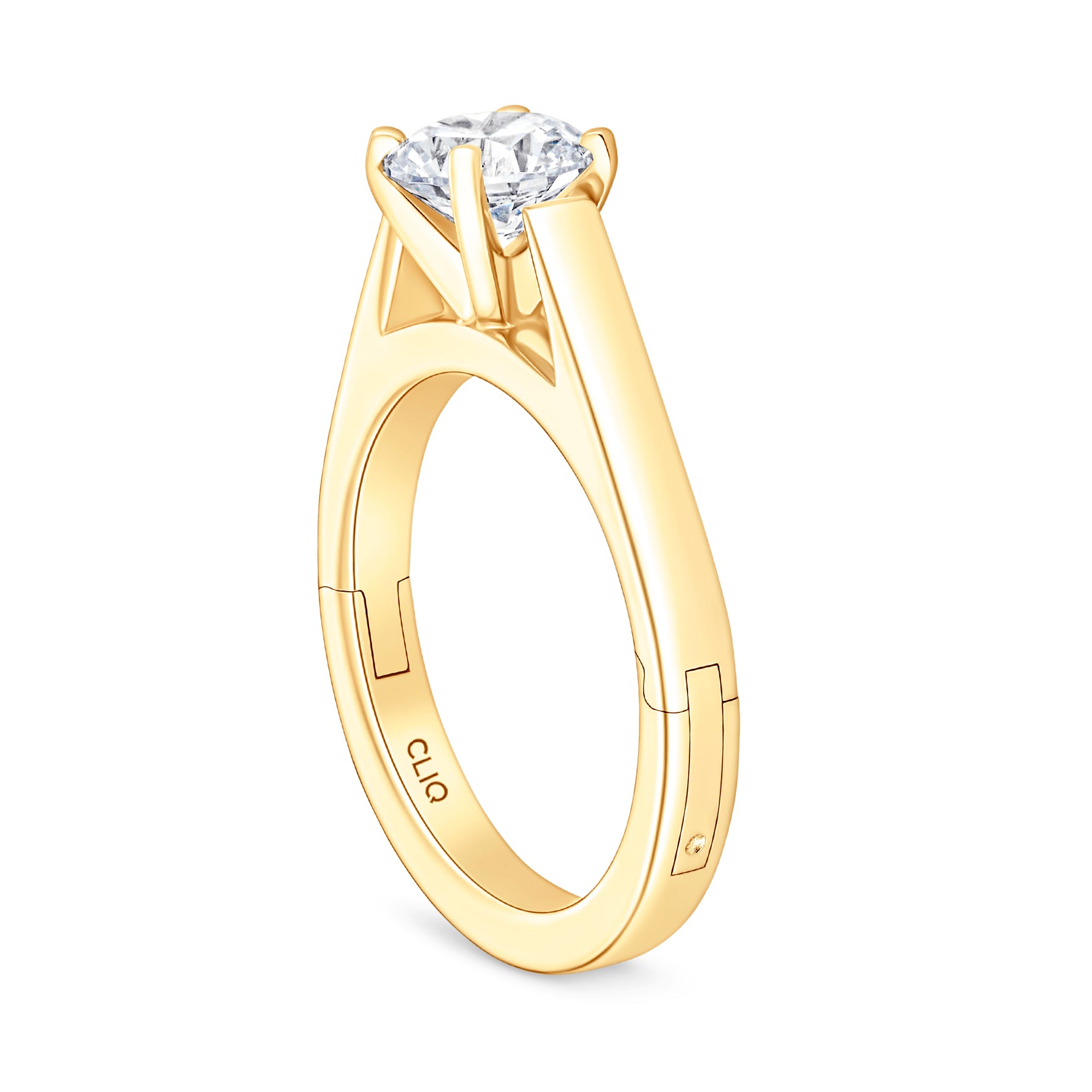 Canterbury Cathedral Solitaire Engagement Ring