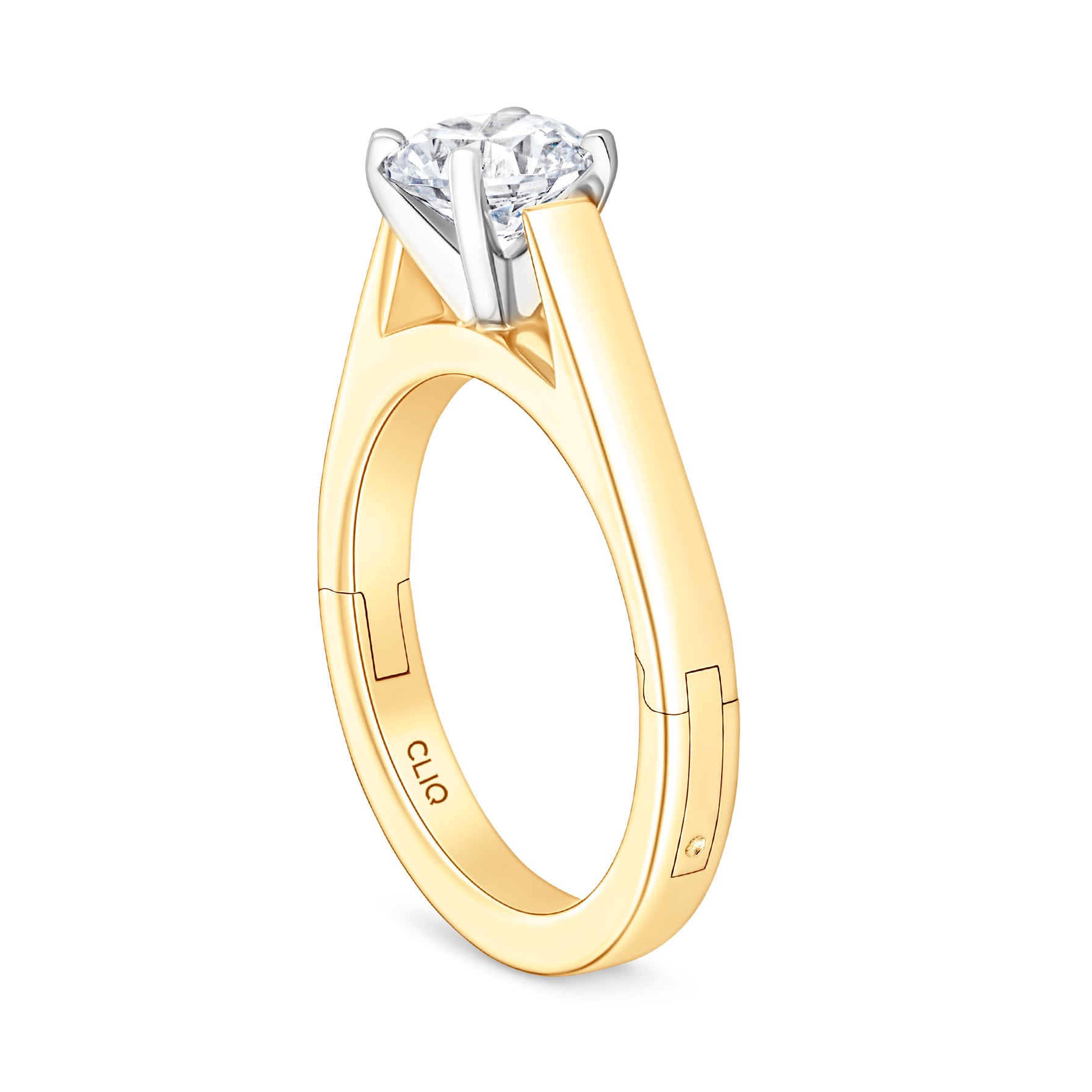 Canterbury Cathedral Solitaire Engagement Ring