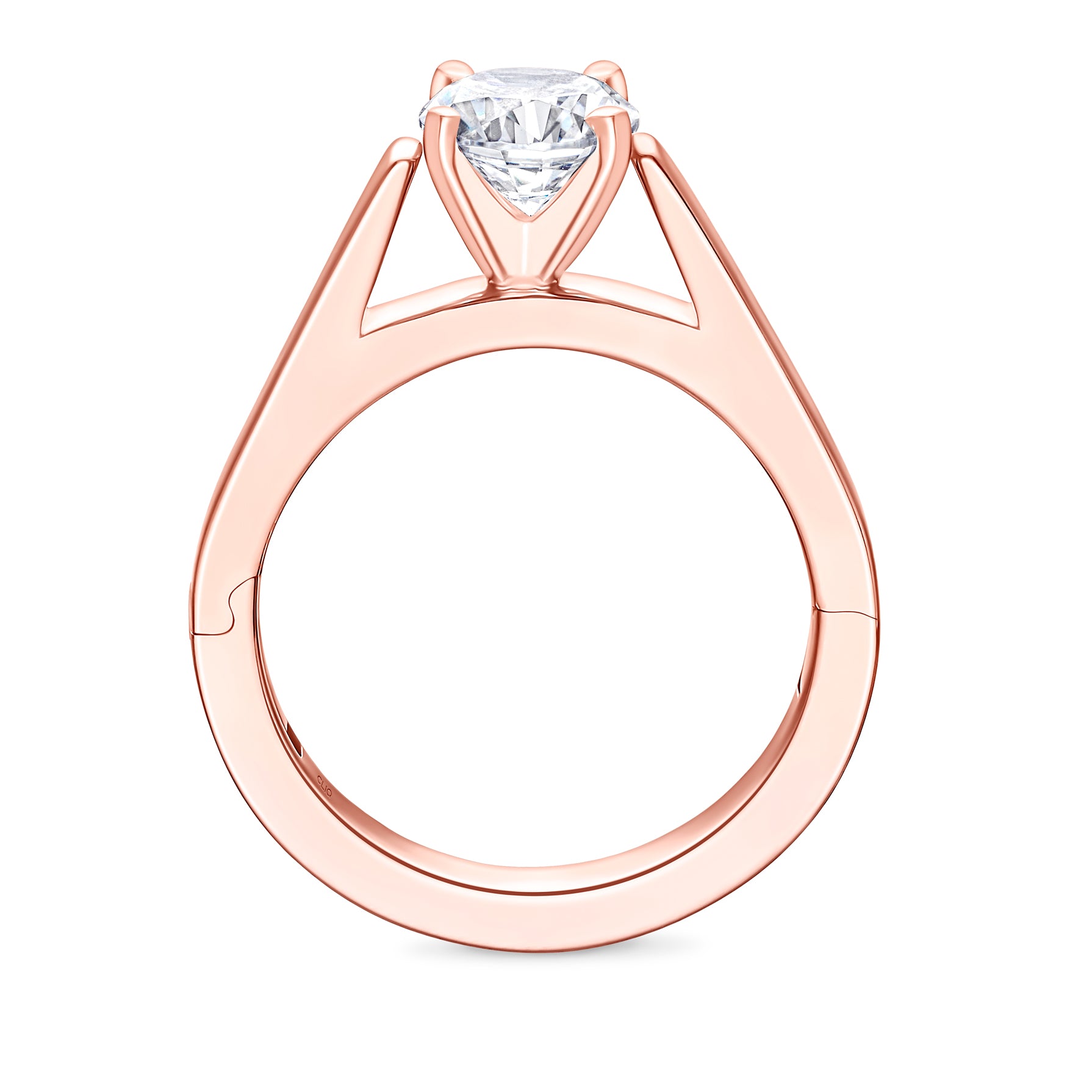 Canterbury Cathedral Solitaire Engagement Ring