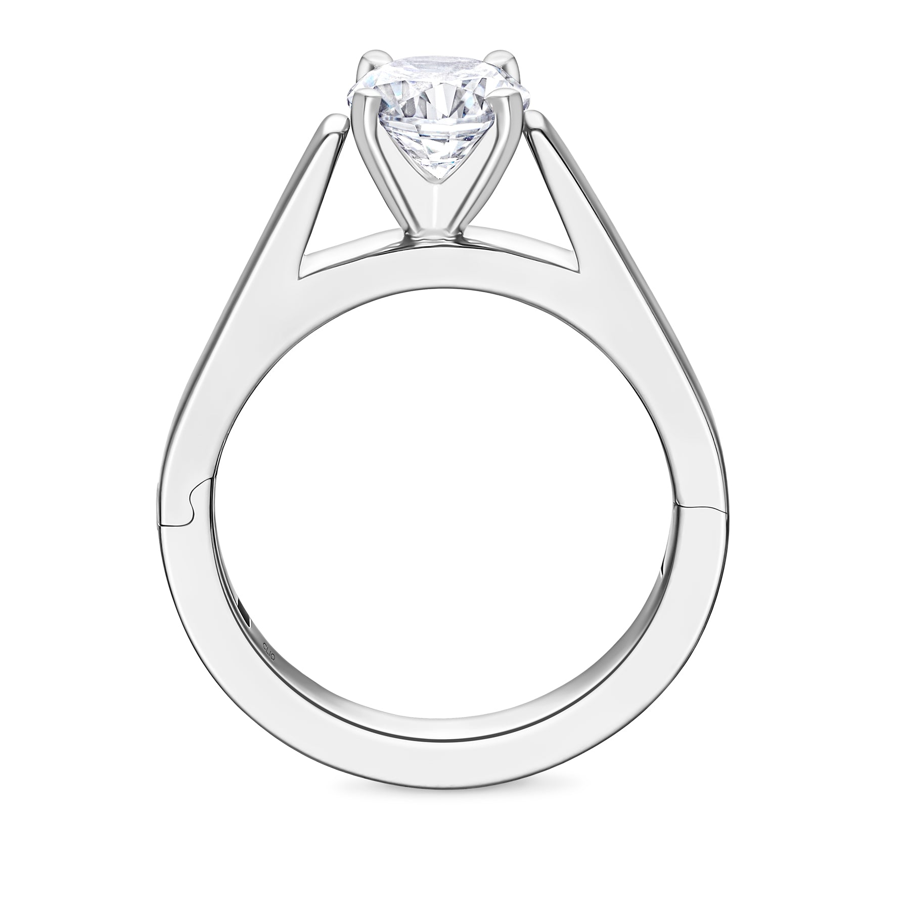 Canterbury Cathedral Solitaire Engagement Ring