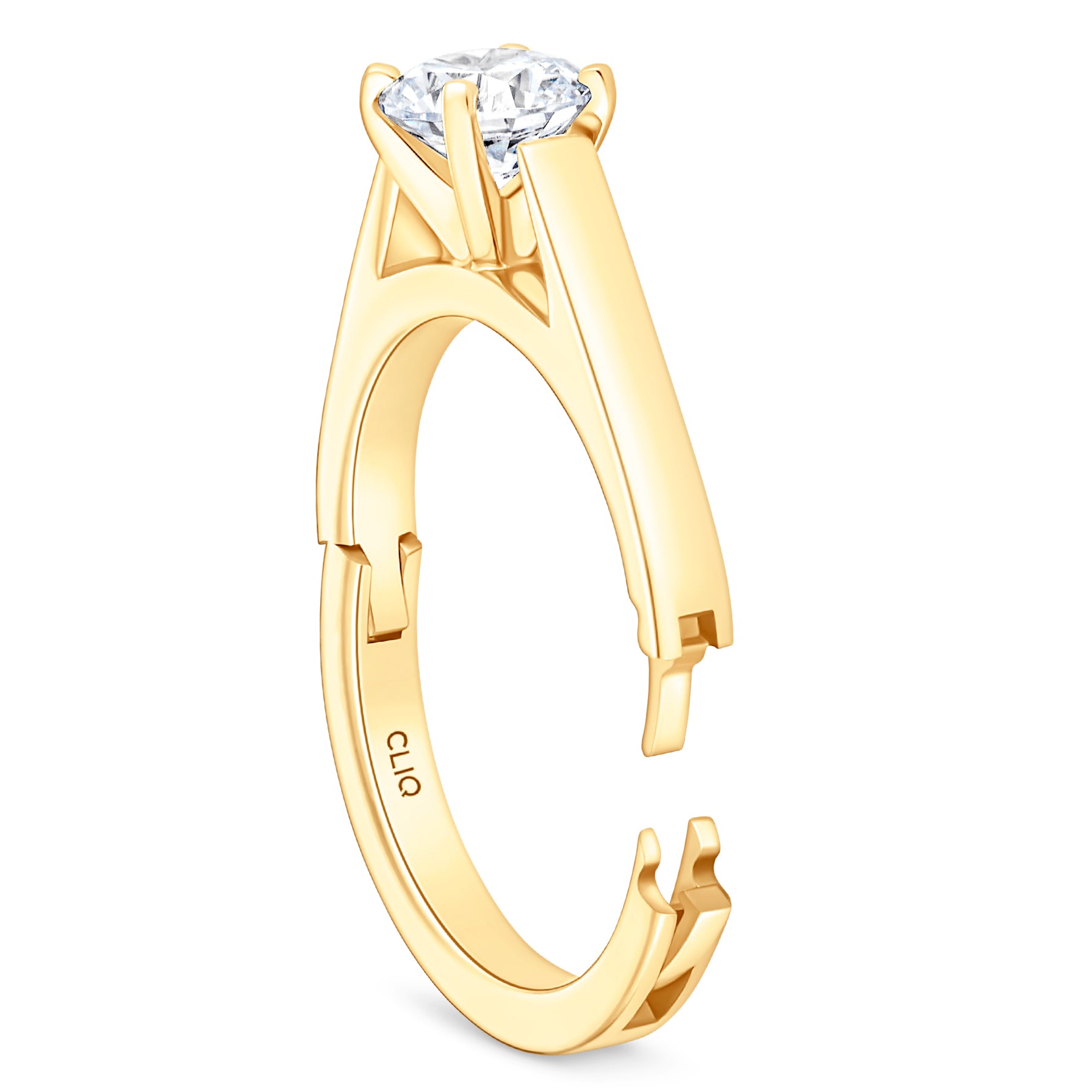 Canterbury Cathedral Solitaire Engagement Ring