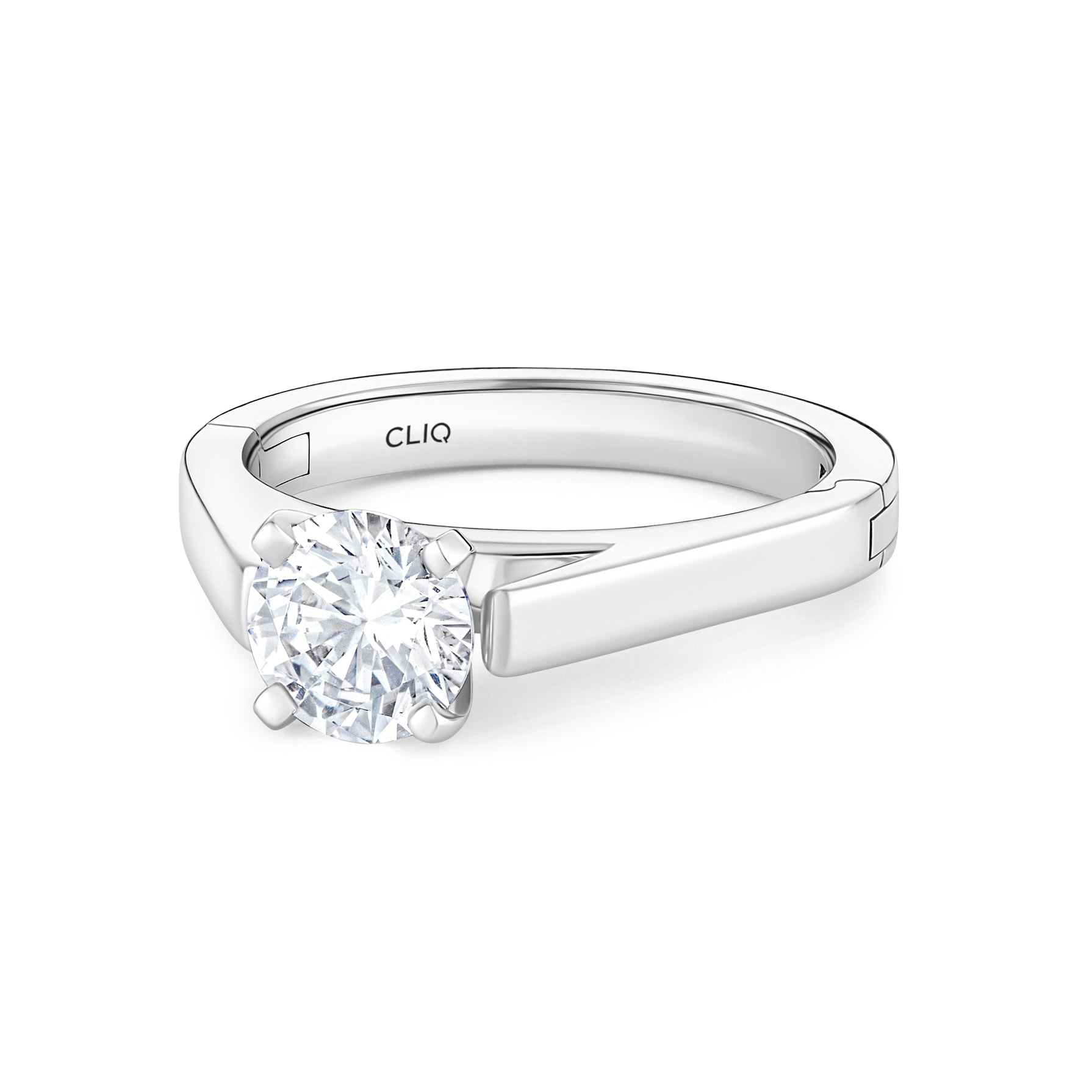Canterbury Cathedral Solitaire Engagement Ring