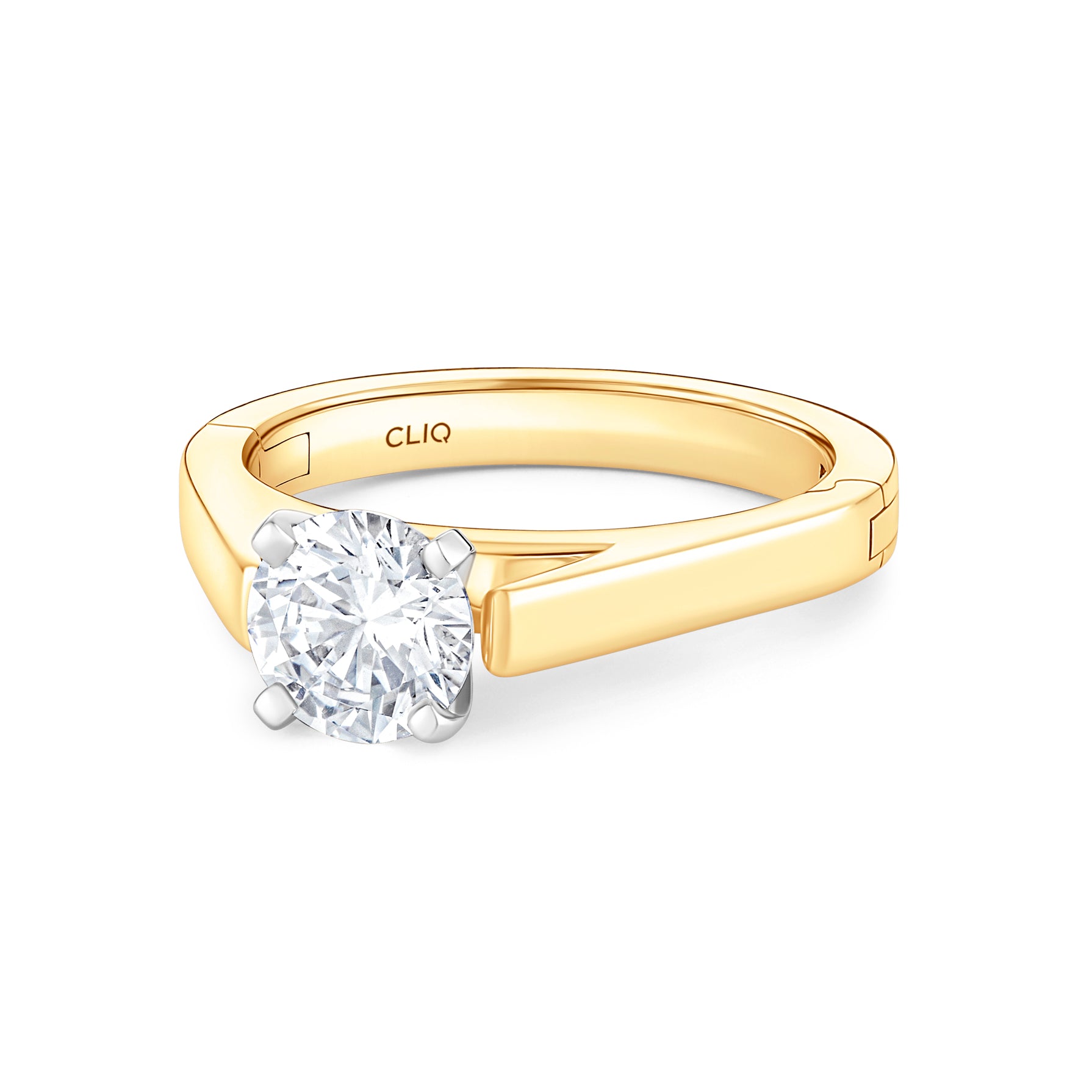 Canterbury Cathedral Solitaire Engagement Ring