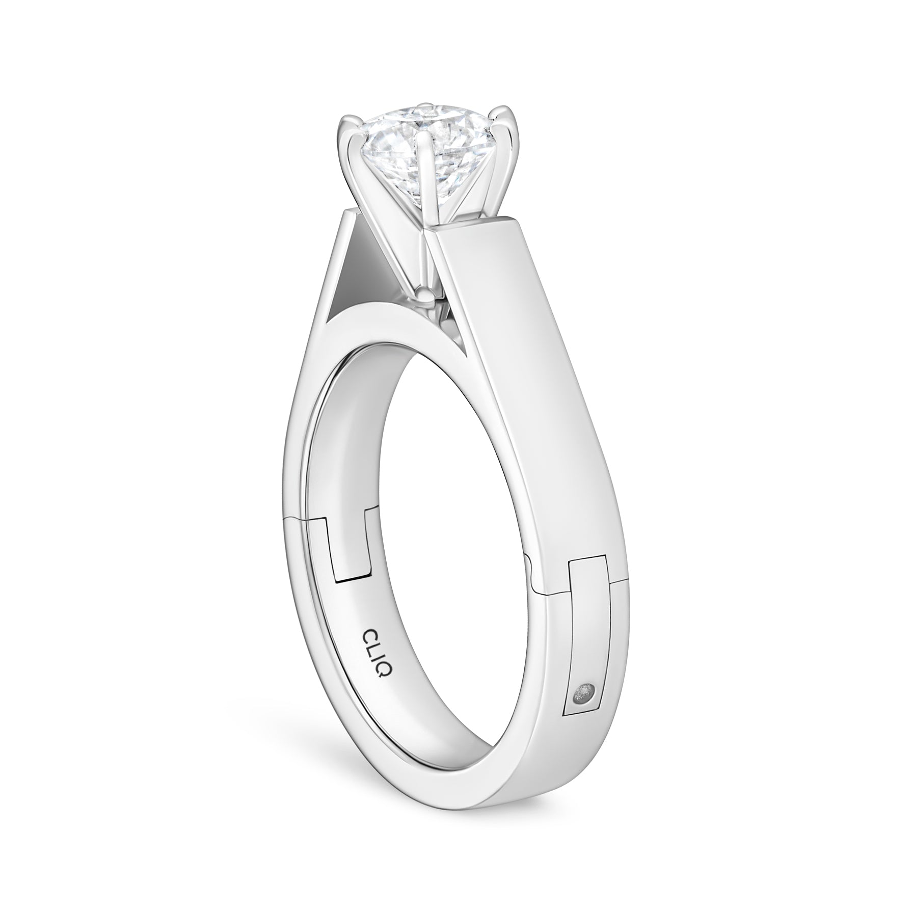 Canterbury Cathedral Solitaire Engagement Ring