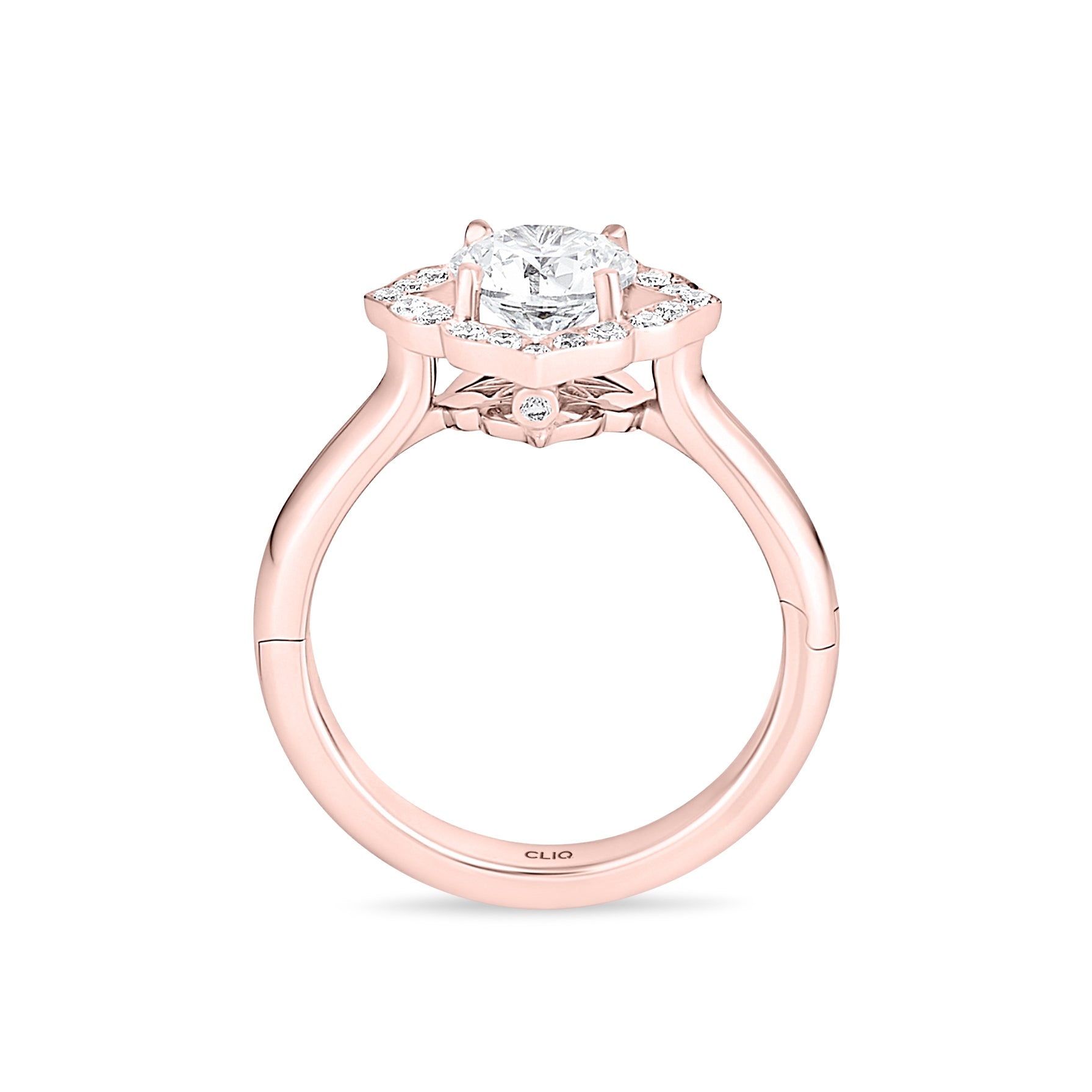 Marissa Halo Diamond Ring