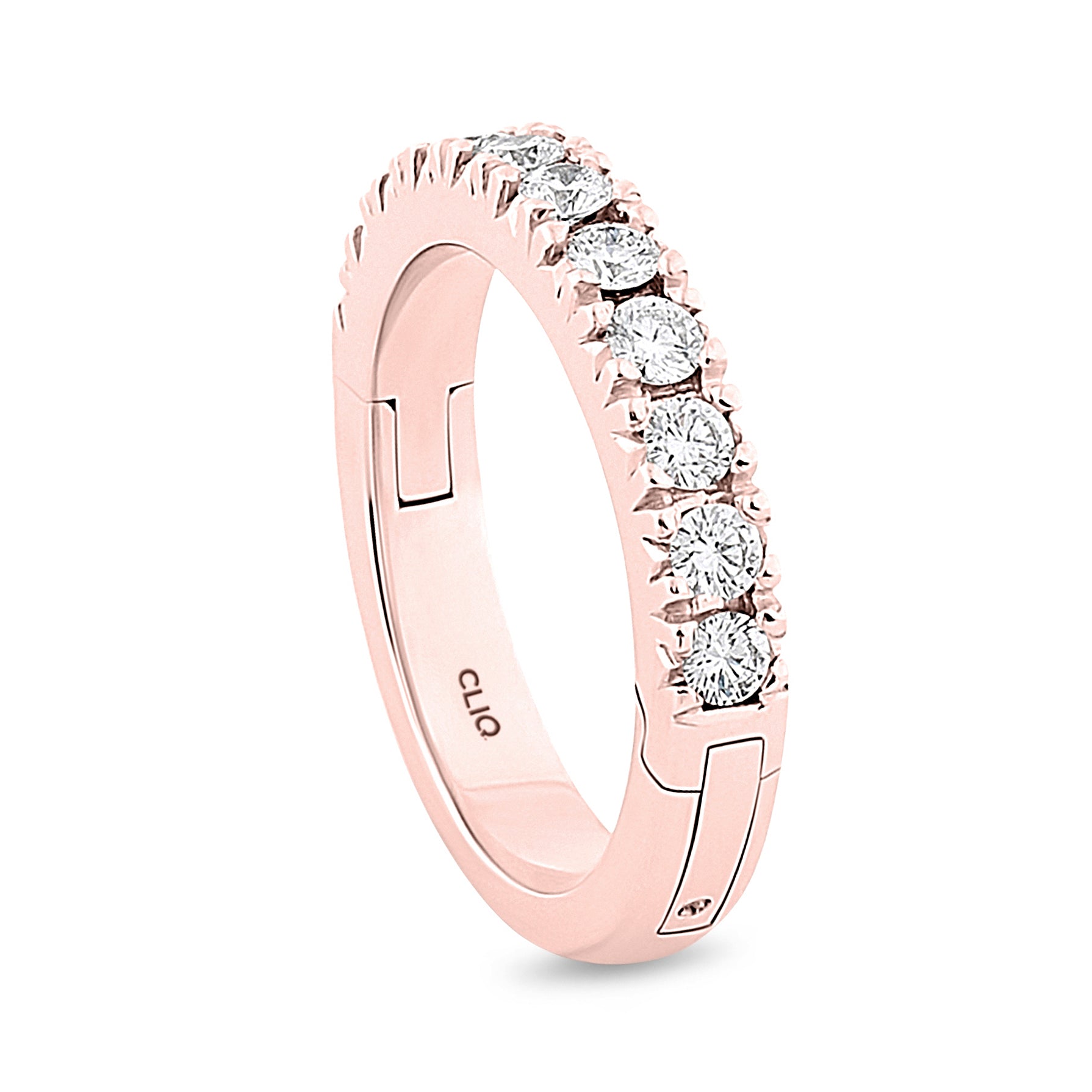 Parisienne Prong Set Diamond Band