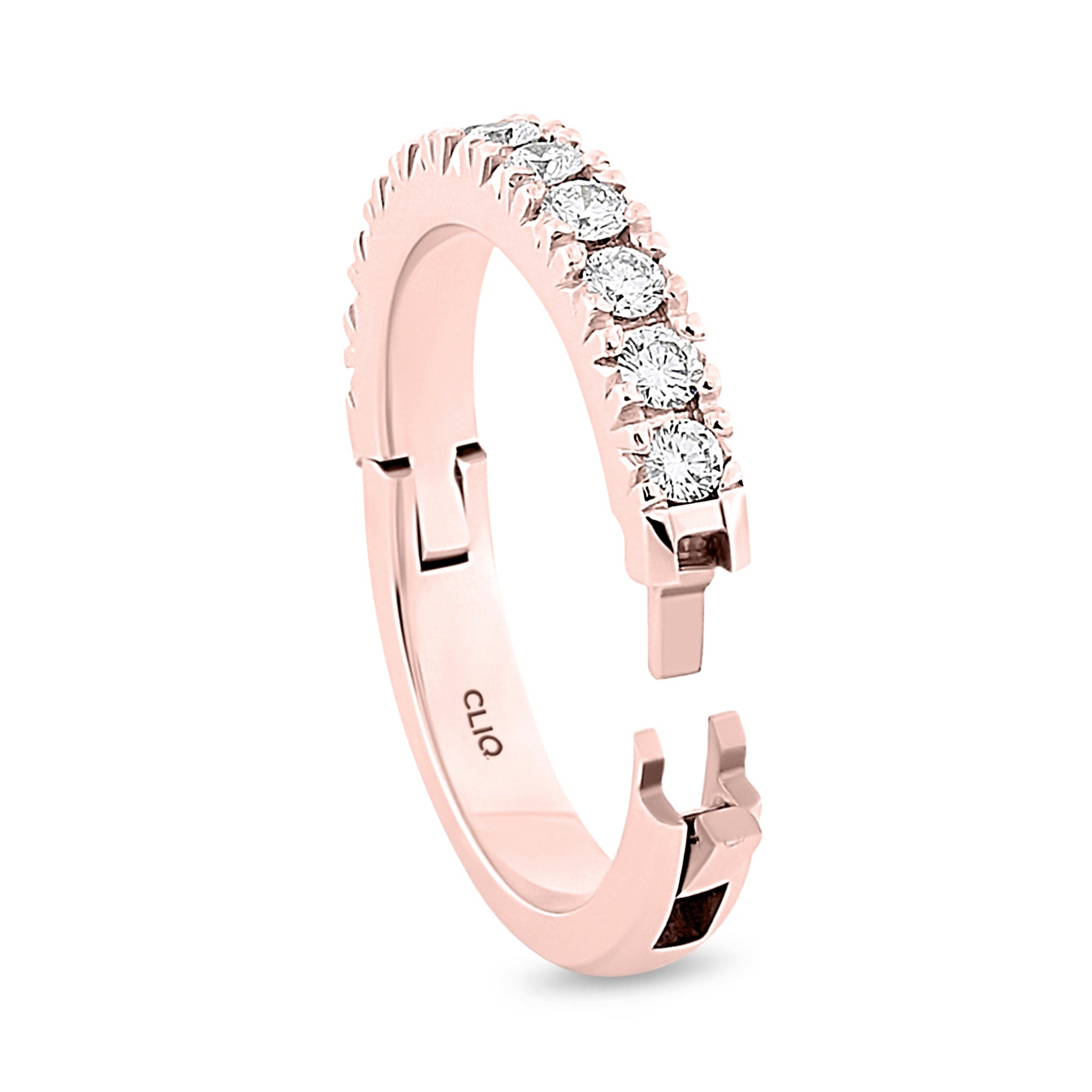 Parisienne Prong Set Diamond Band