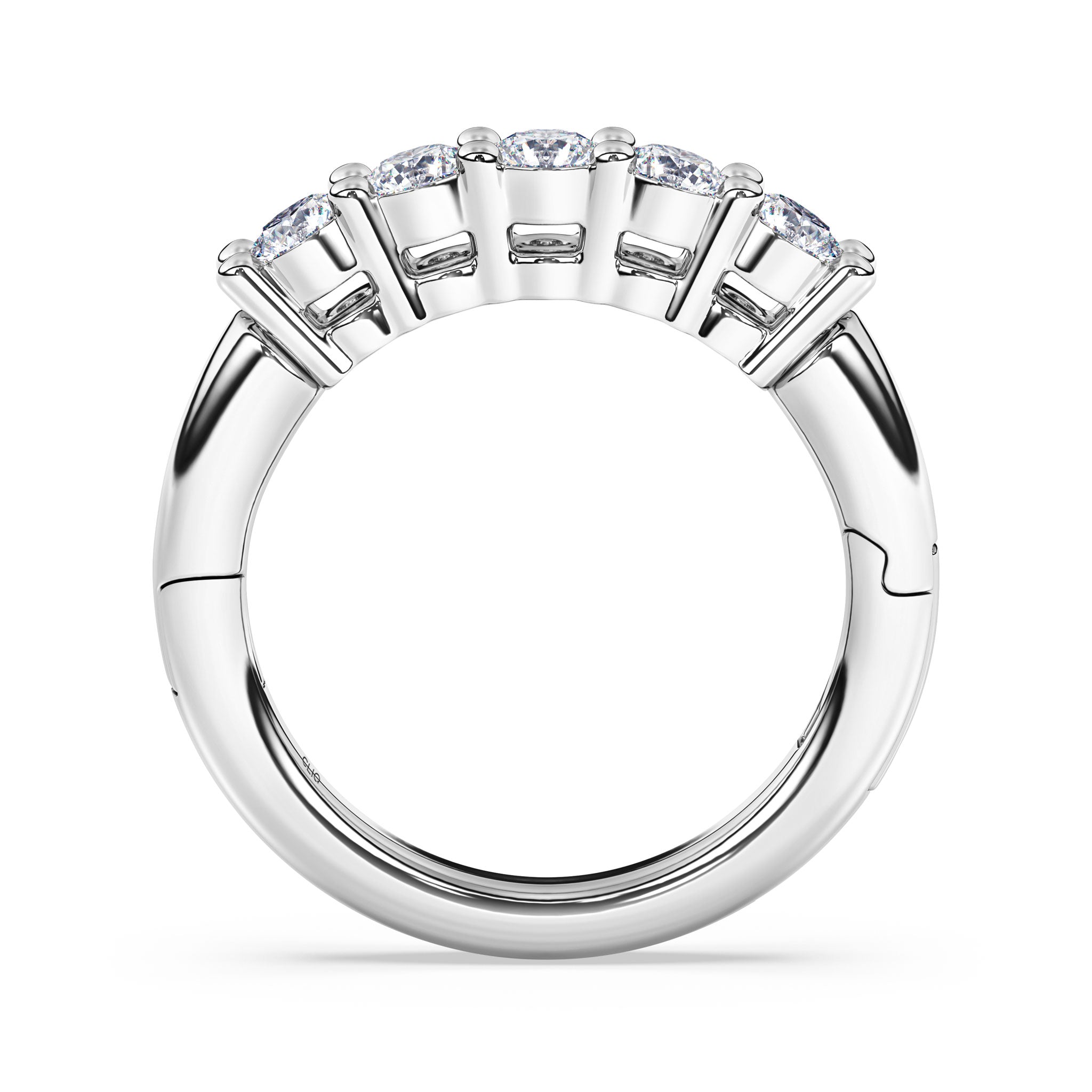 Quintet Five Stone Diamond Ring