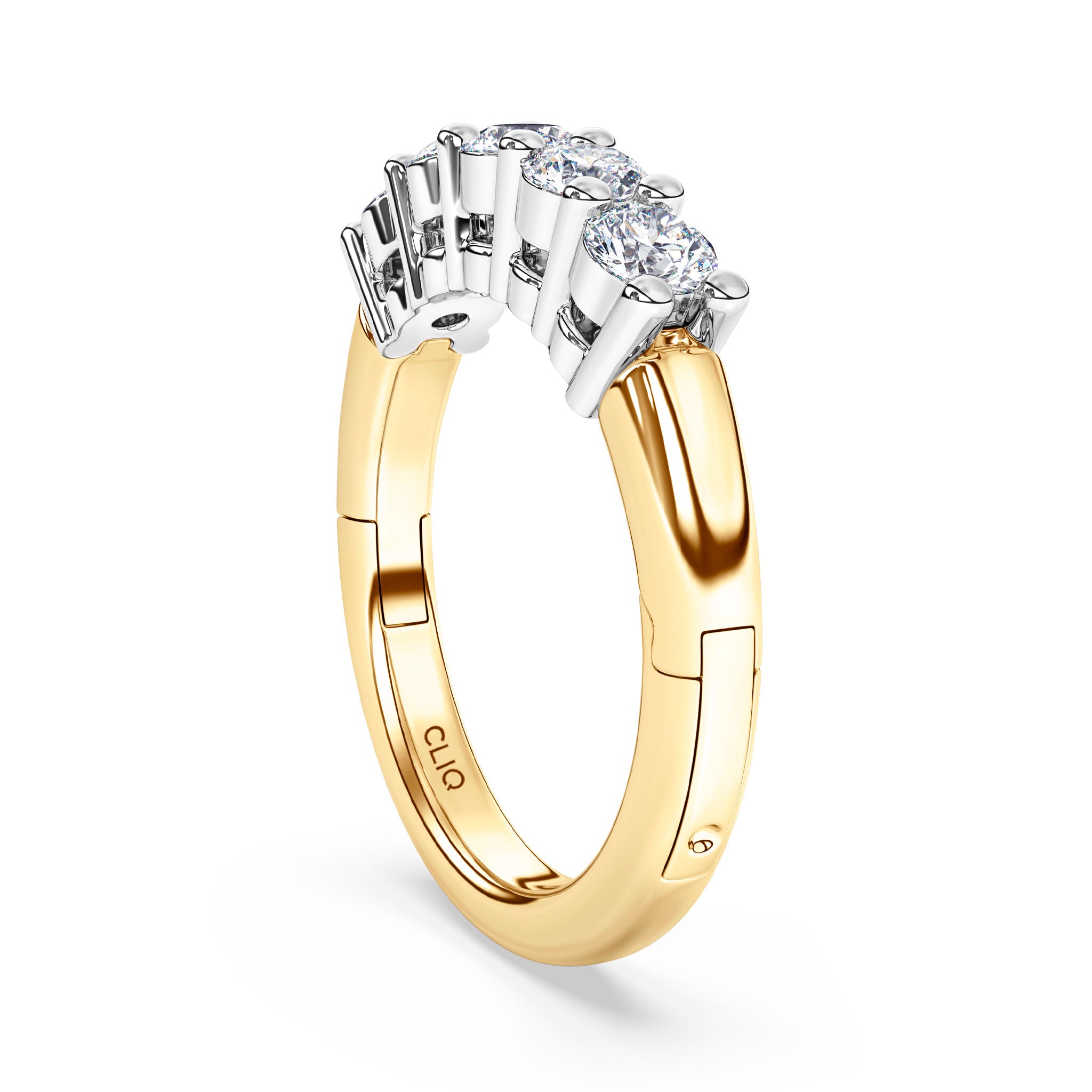 Quintet Five Stone Diamond Ring