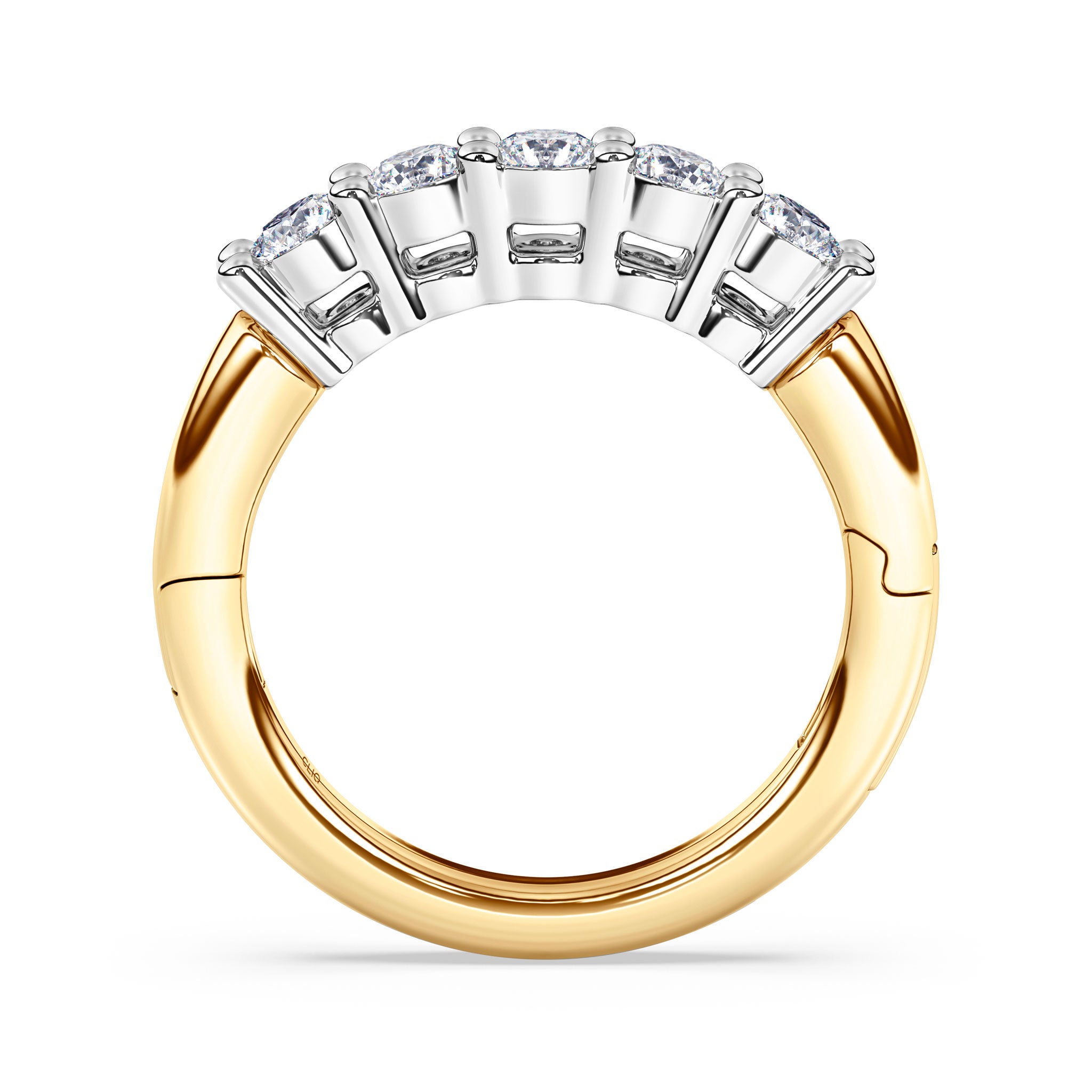 Quintet Five Stone Diamond Ring