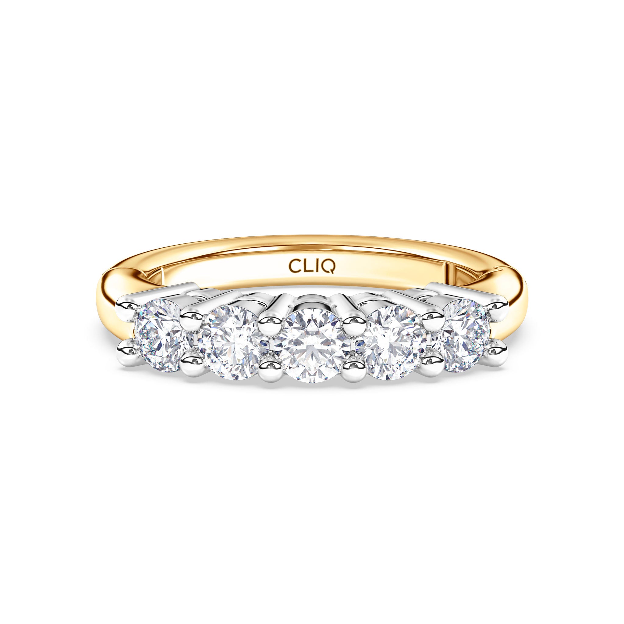 Quintet Five Stone Diamond Ring