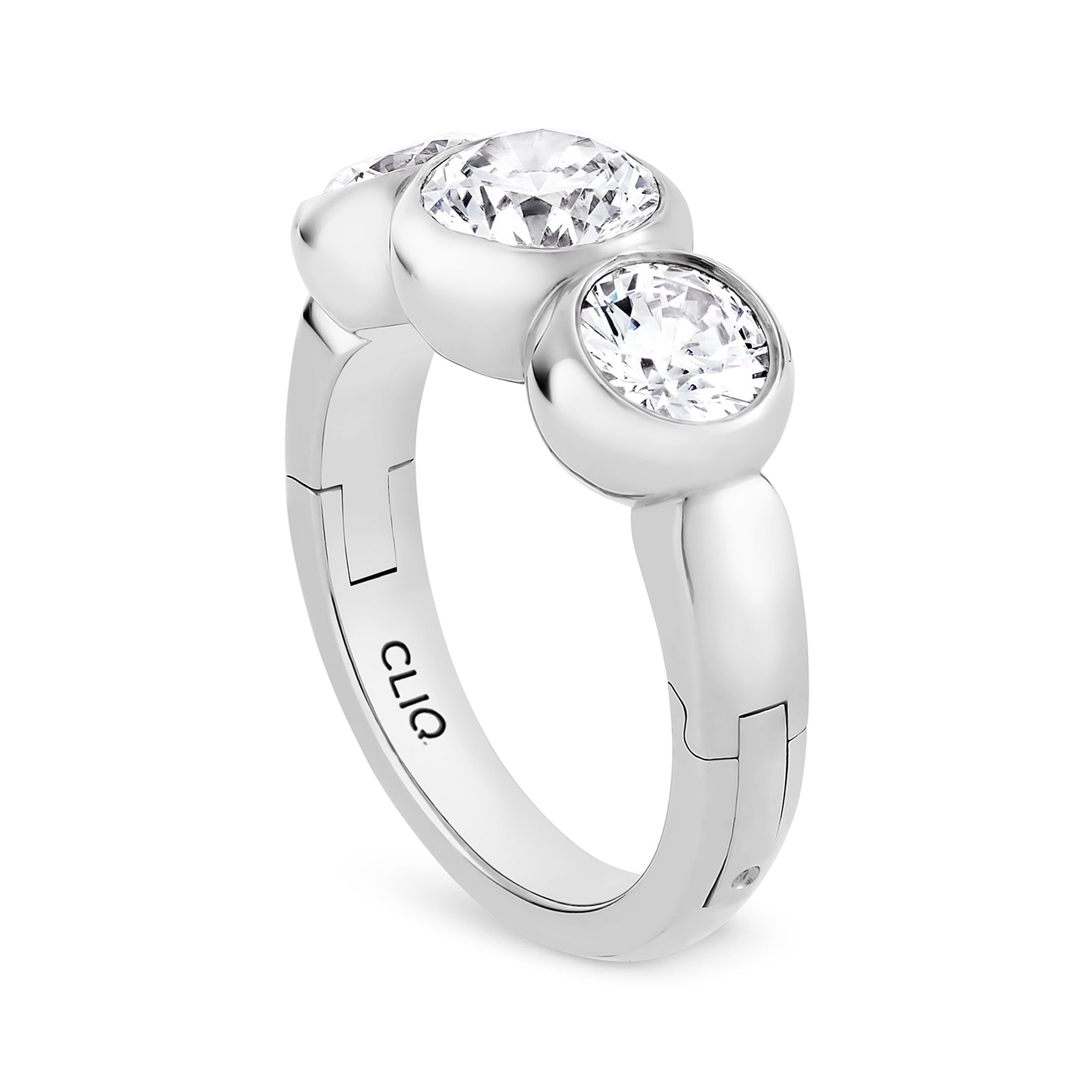 Swinton Three Stone Ring