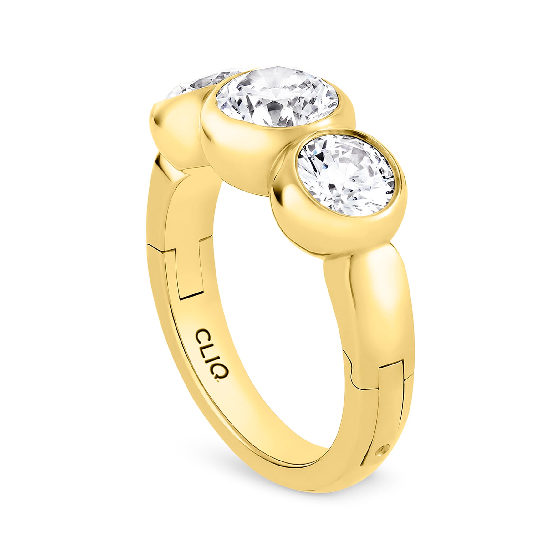 Swinton Three Stone Ring