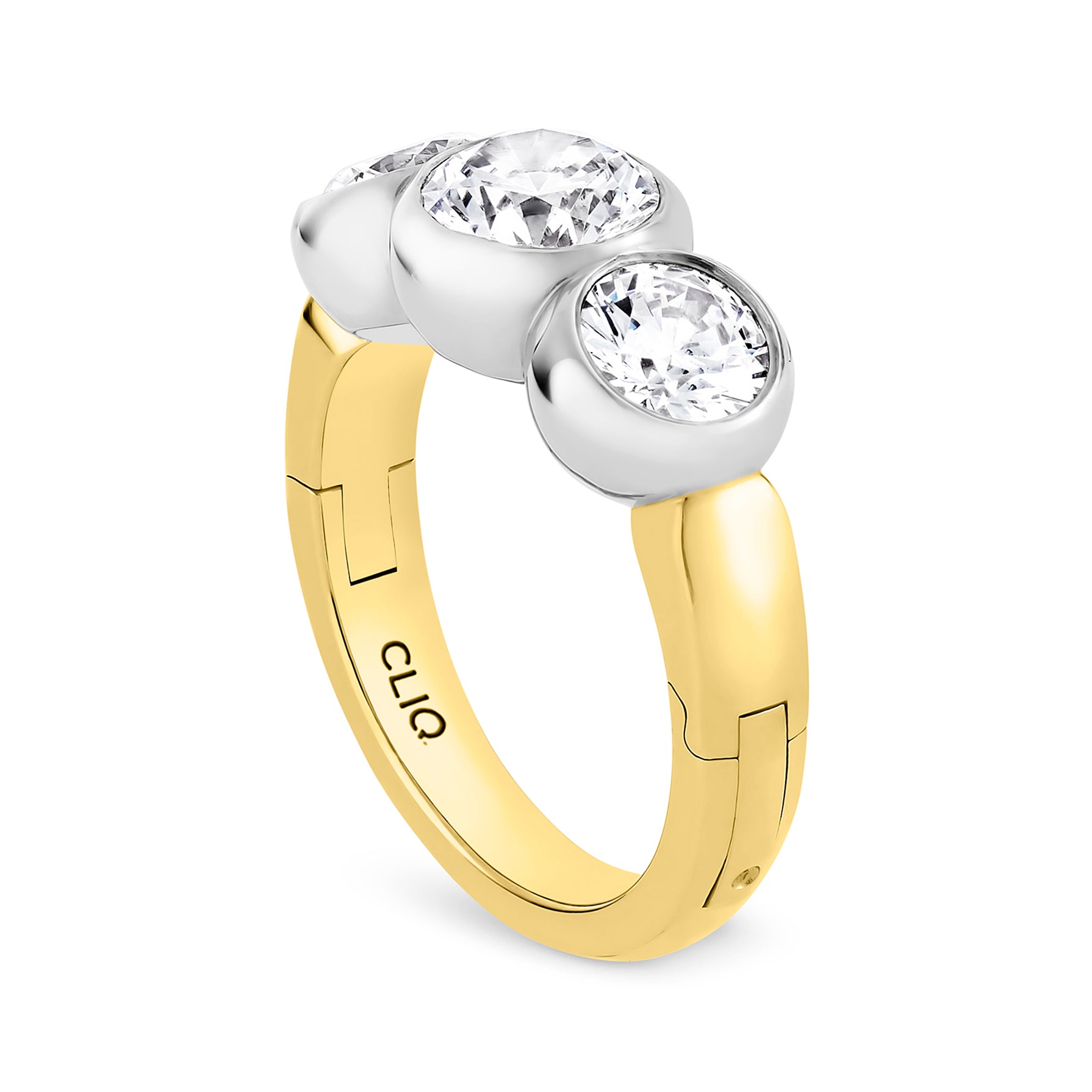 Swinton Three Stone Ring