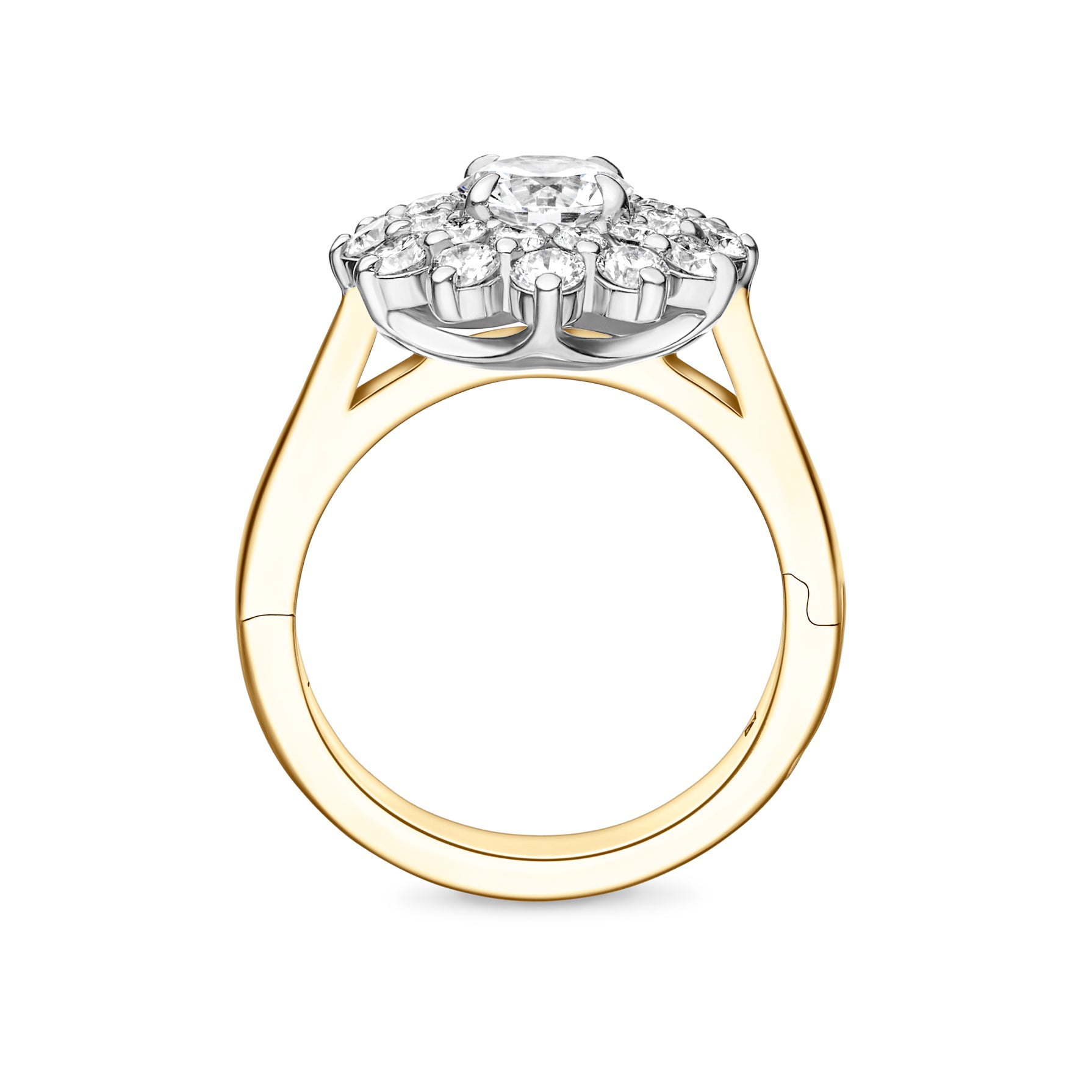 Victoria Diamond Cluster Ring