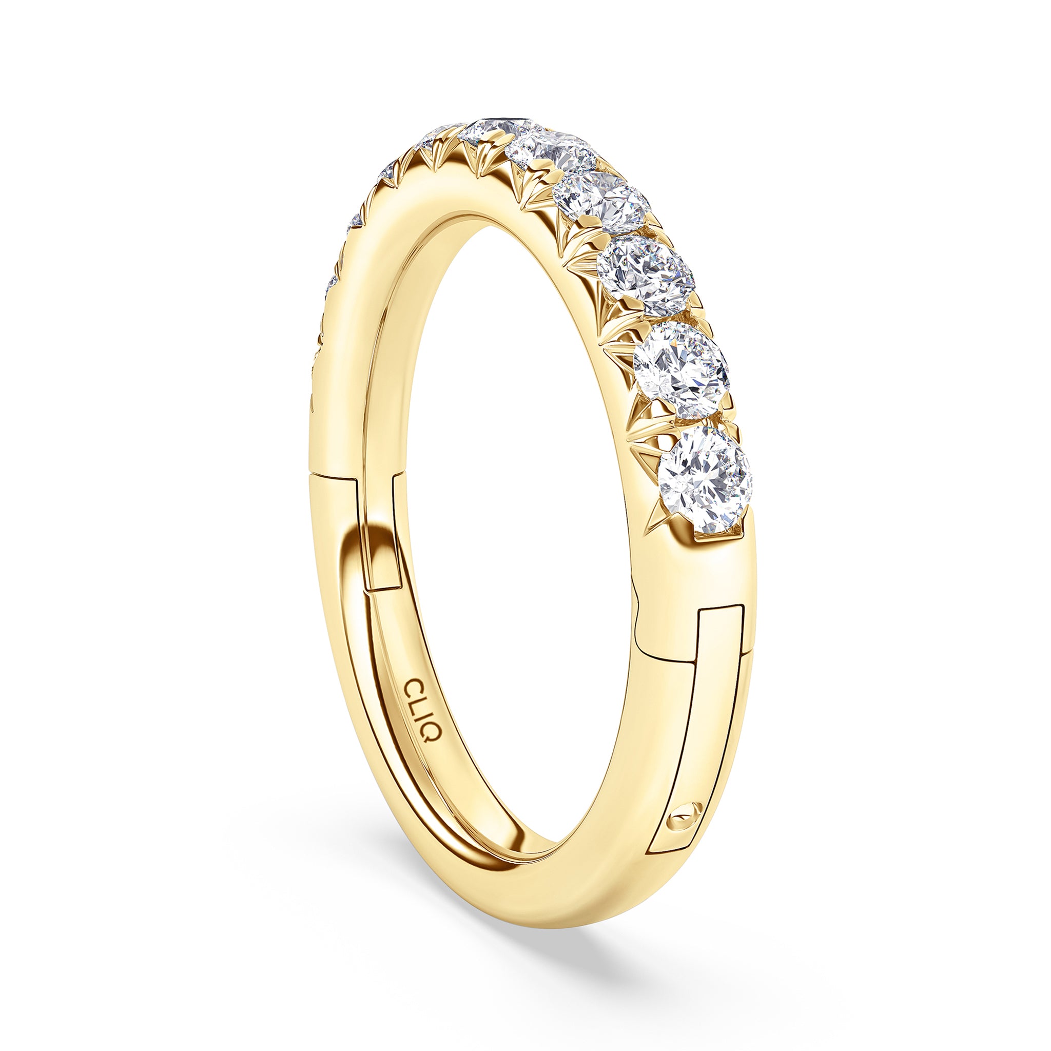 Shea French Pave Diamond Band