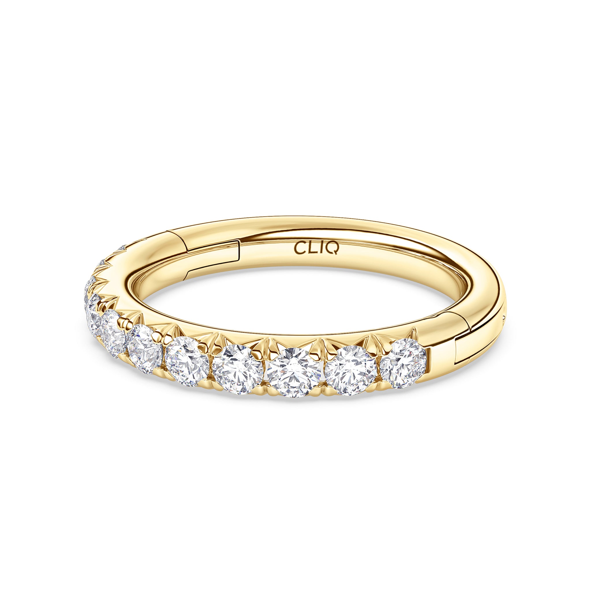 Shea French Pave Diamond Band
