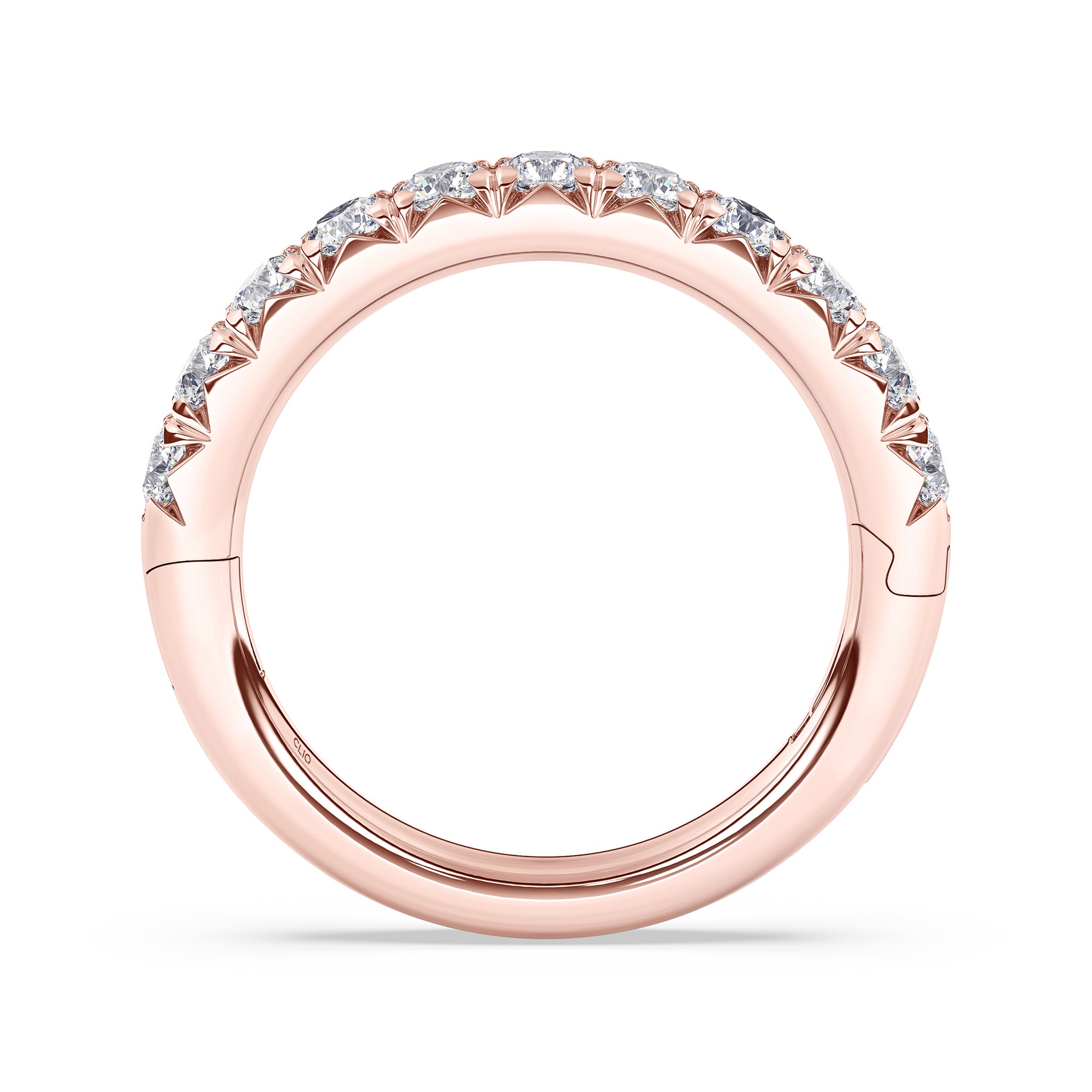 Shea French Pave Diamond Band